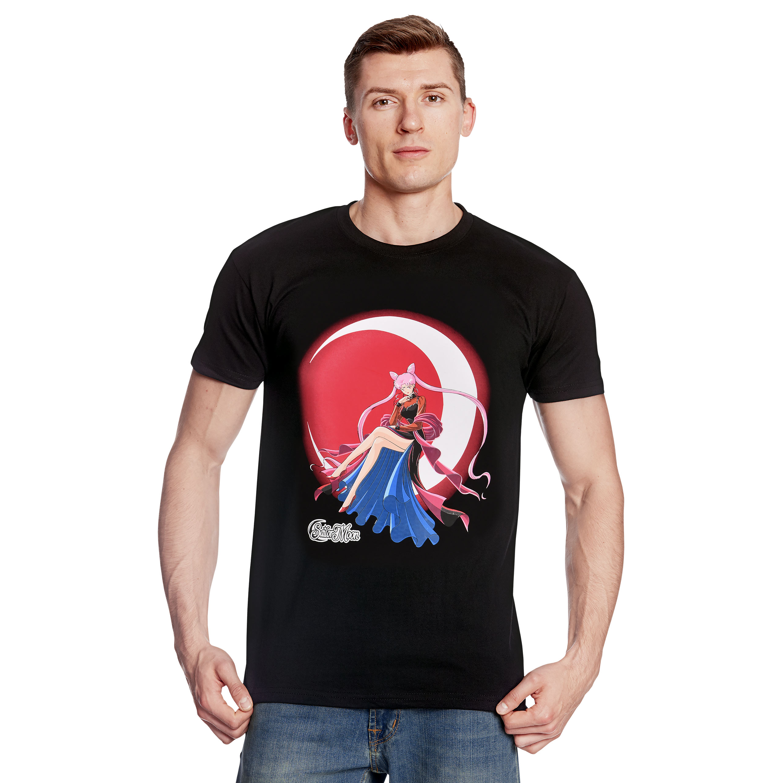 Sailor Moon - Bright Moon T-Shirt schwarz