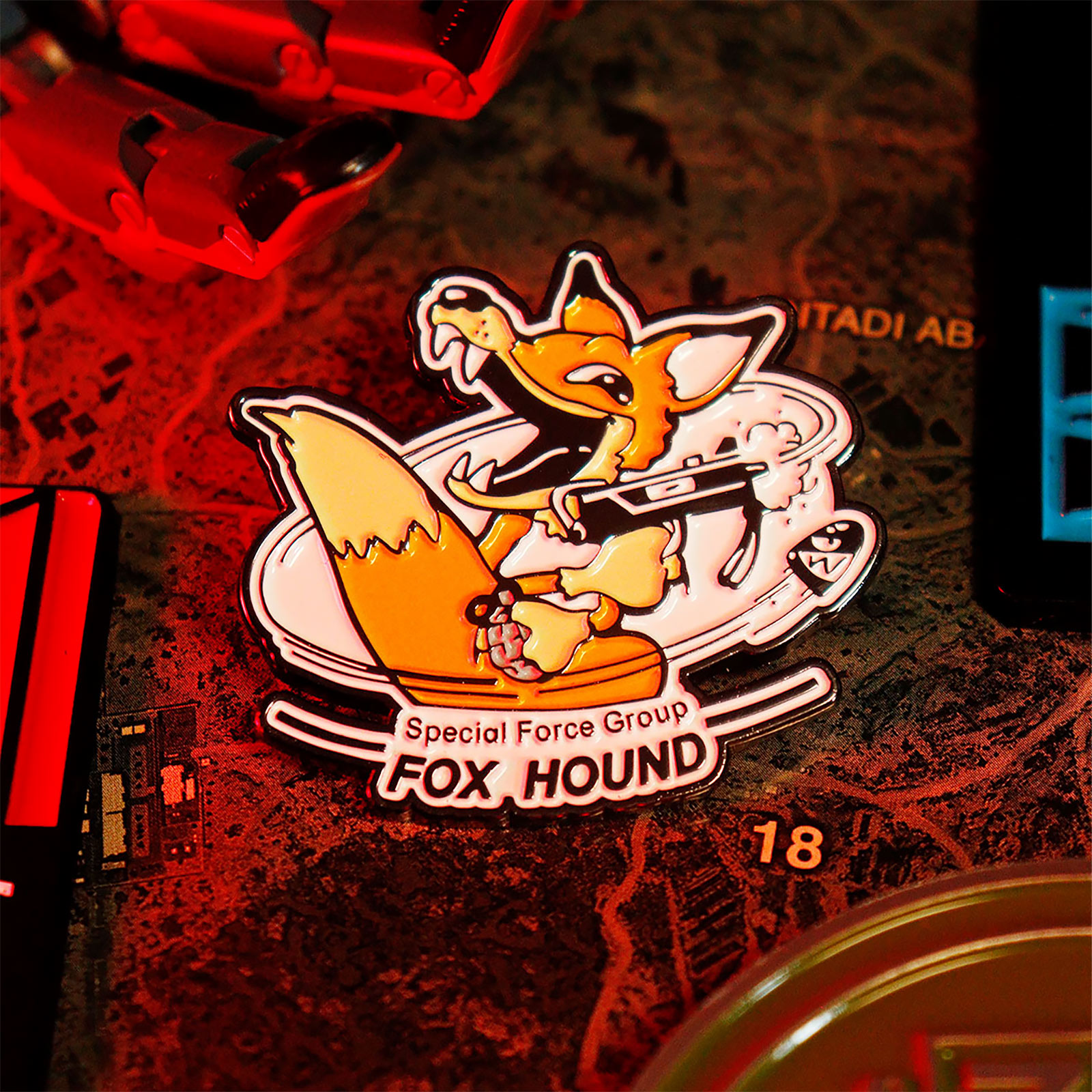 Metal Gear Solid - Foxhound Limited Pin