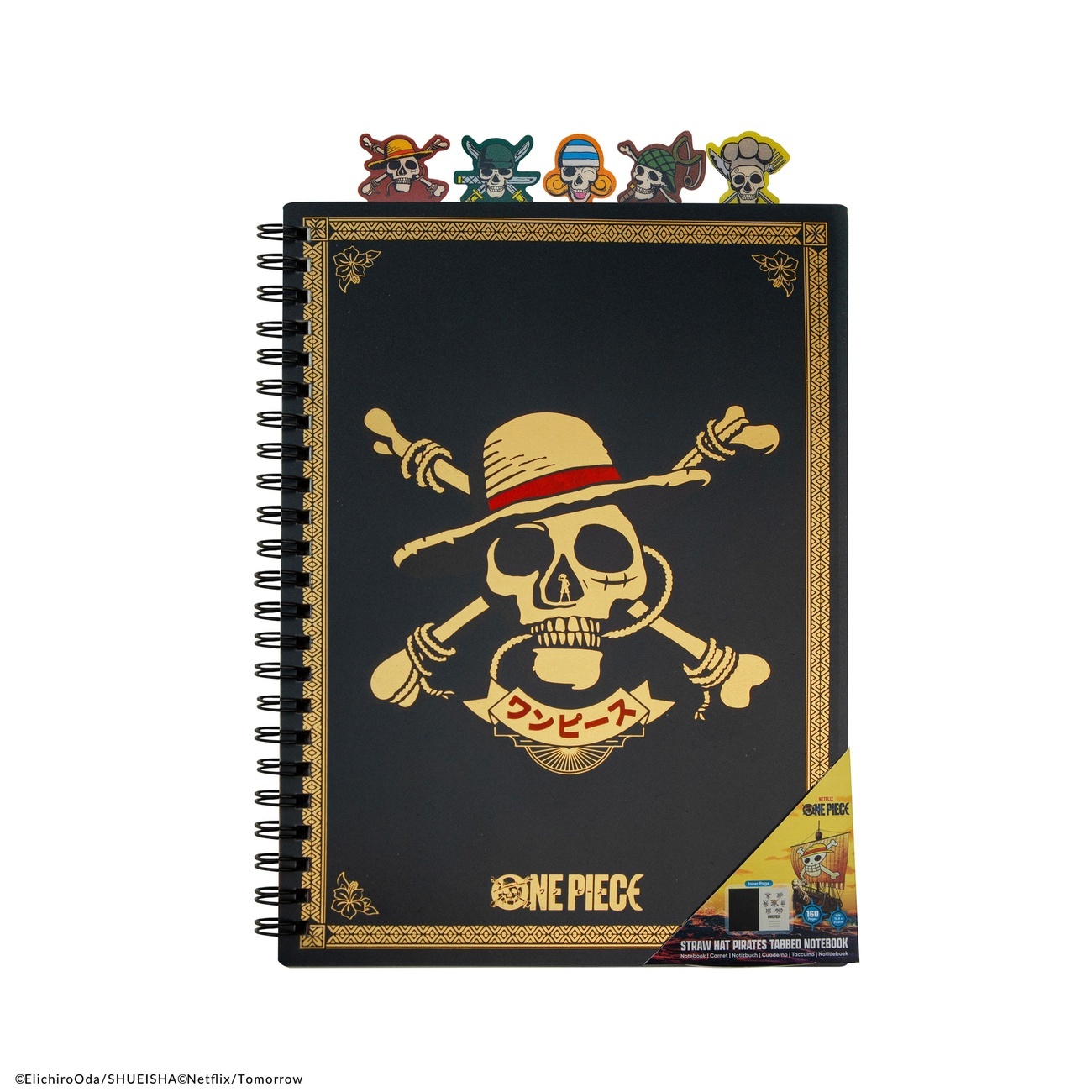 One Piece Anteckningsbok Straw Hat Pirates