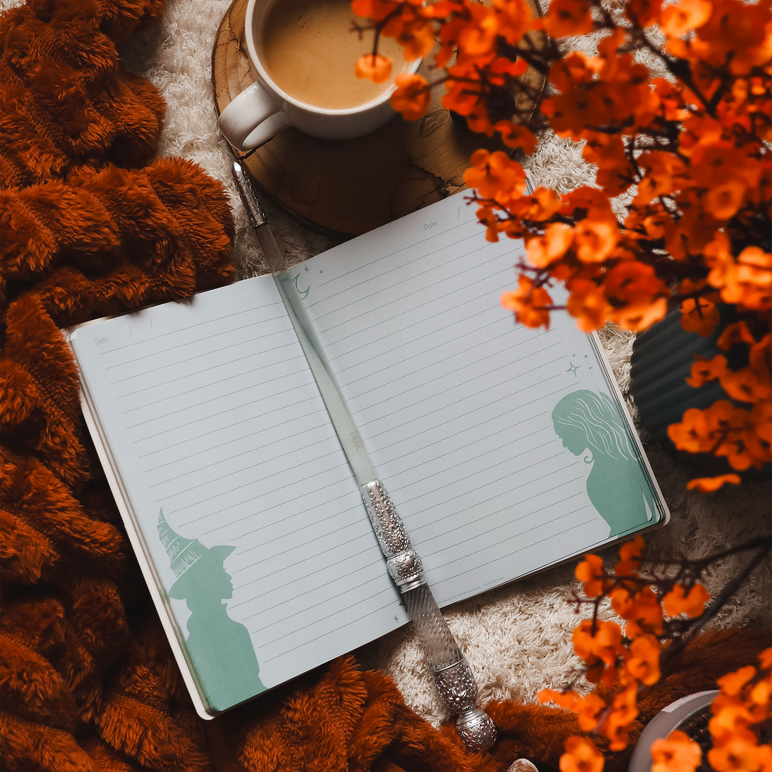 Wicked - Cuaderno de Glinda y Elphaba