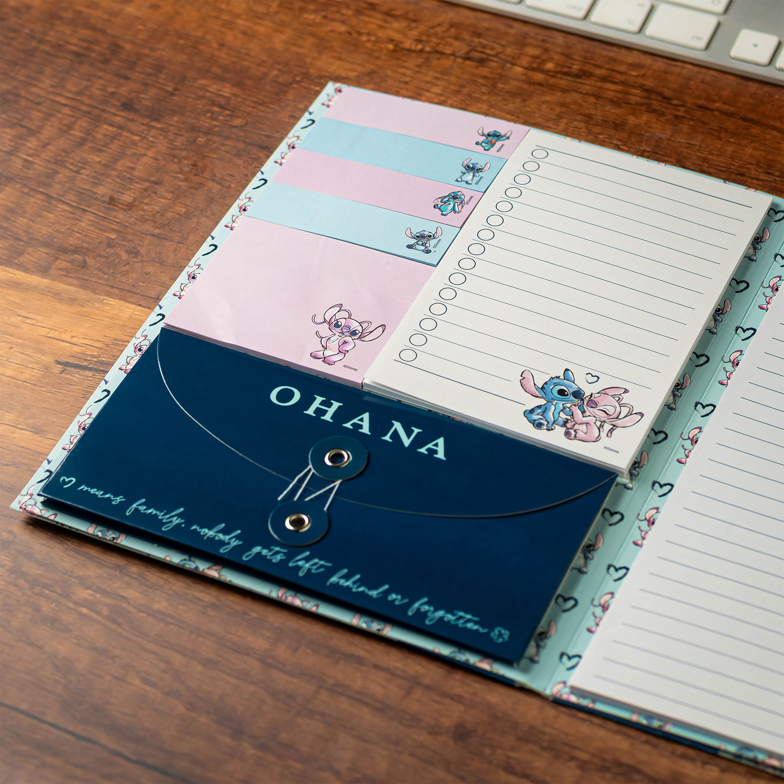 Stitch książeczka z karteczkami samoprzylepnymi - Lilo & Stitch