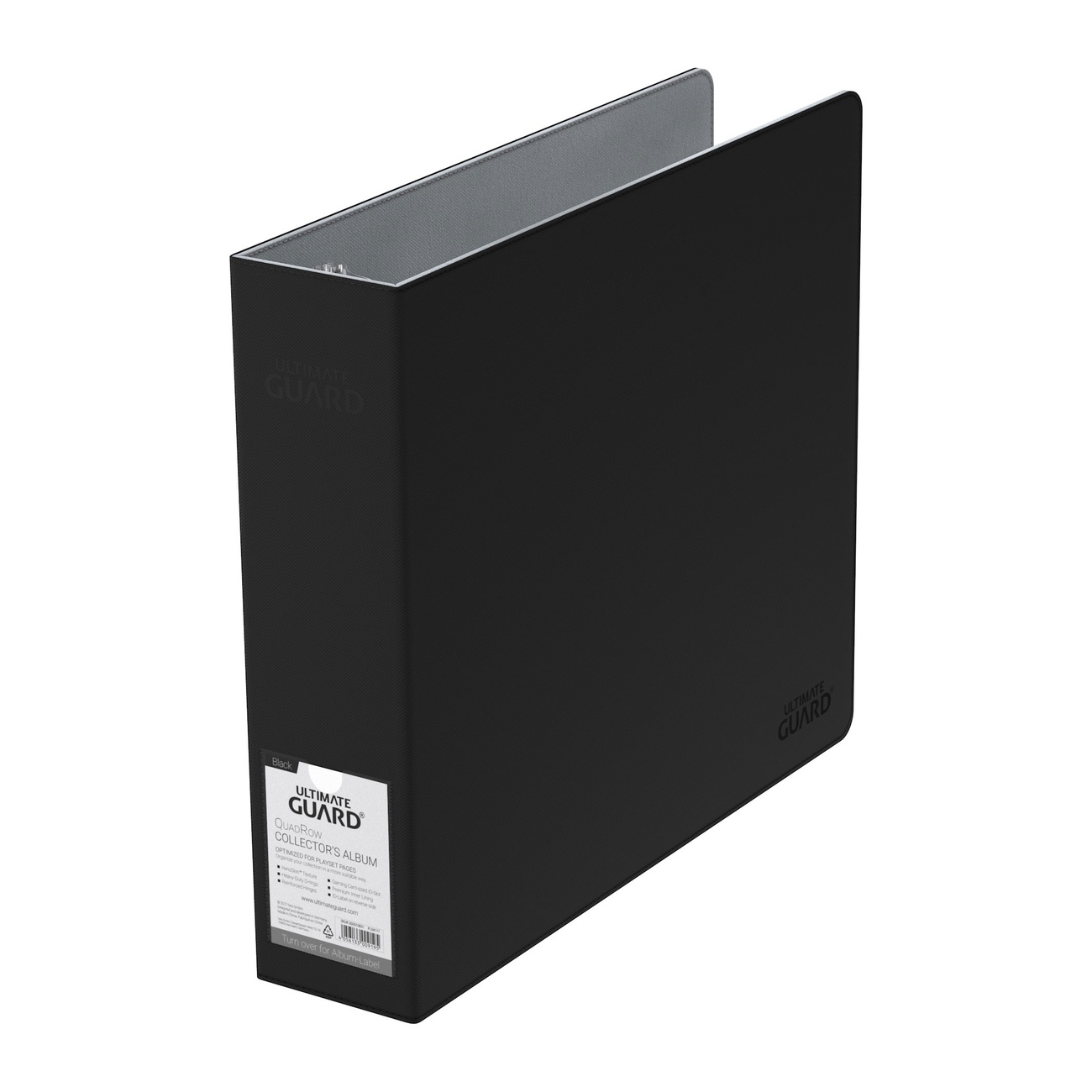 Ultimate Guard Collector's Album Xenoskin QuadRow - Black