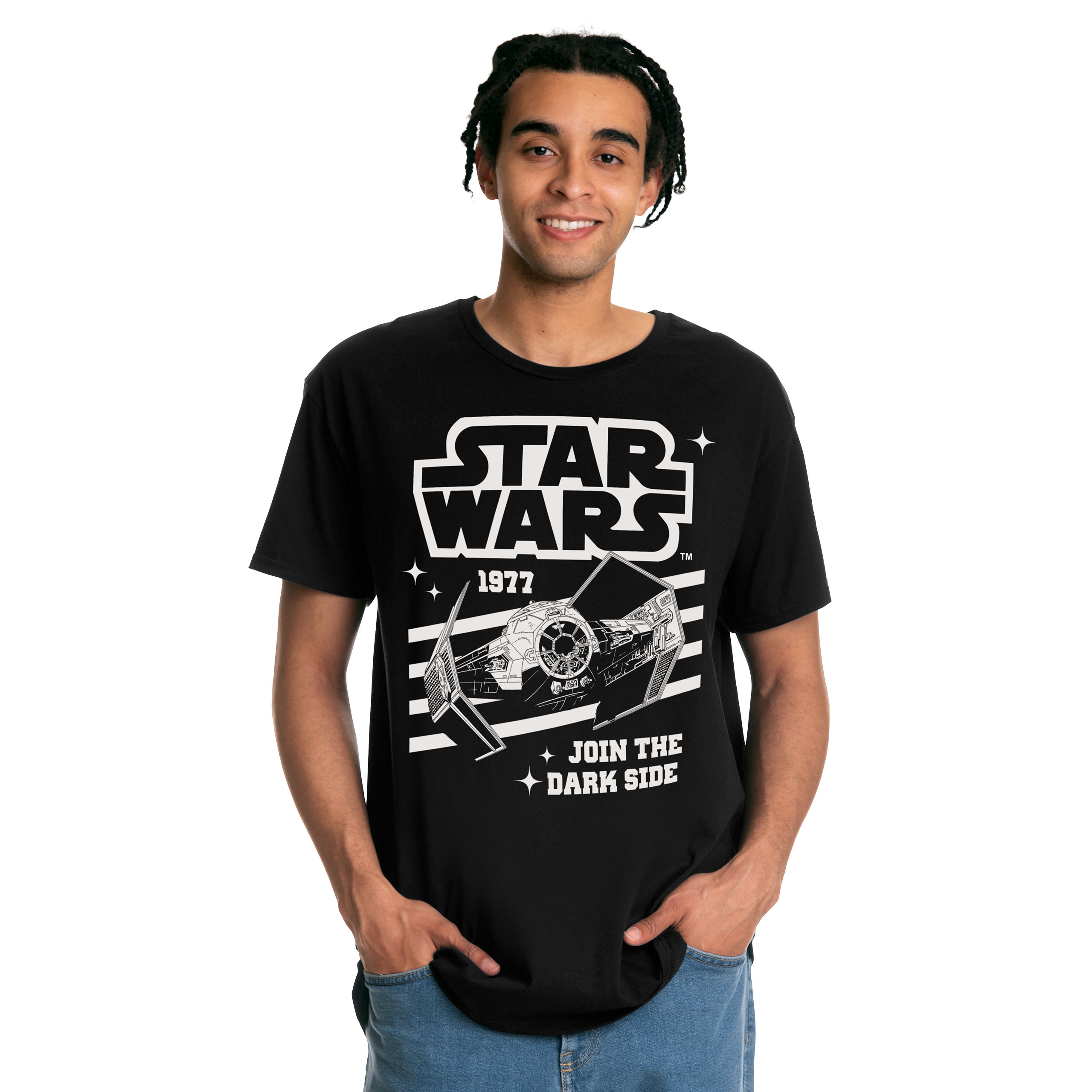 Star Wars - T-shirt Chasseur TIE noir