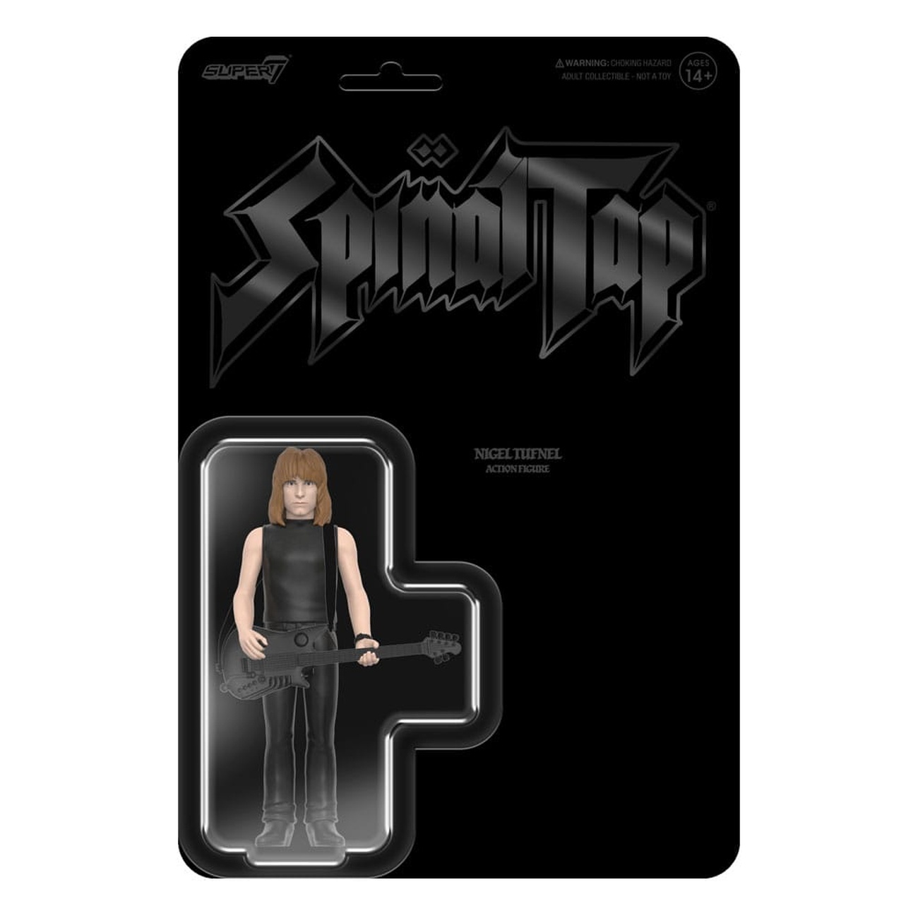 Spinal Tap action figure ReAction Wave 02 Nigel Tufnel (None More Black) 10 cm