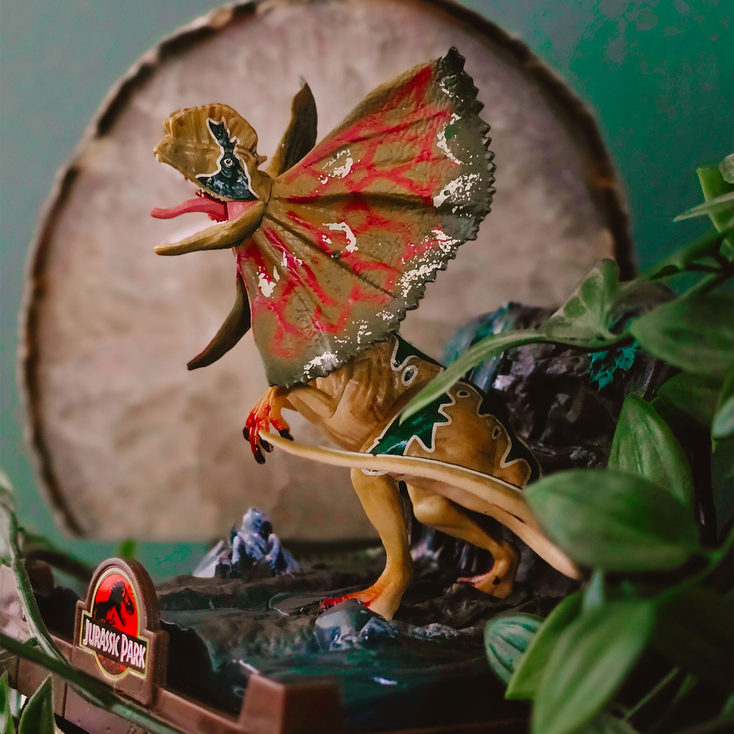 Jurassic Park - Dilophosaurus Figur