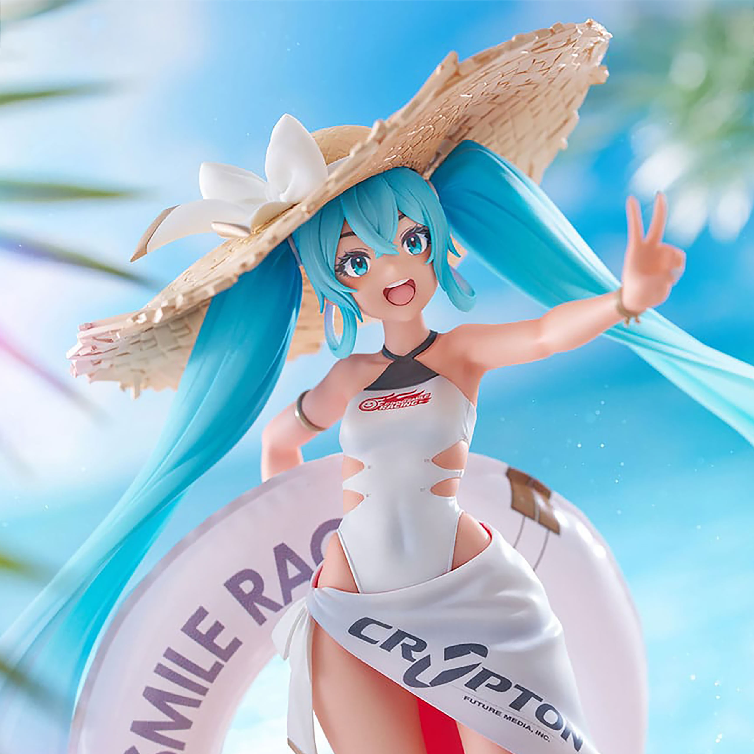 Hatsune Miku - Racing Miku 2024 Figurine Tenitol Version Tropicale