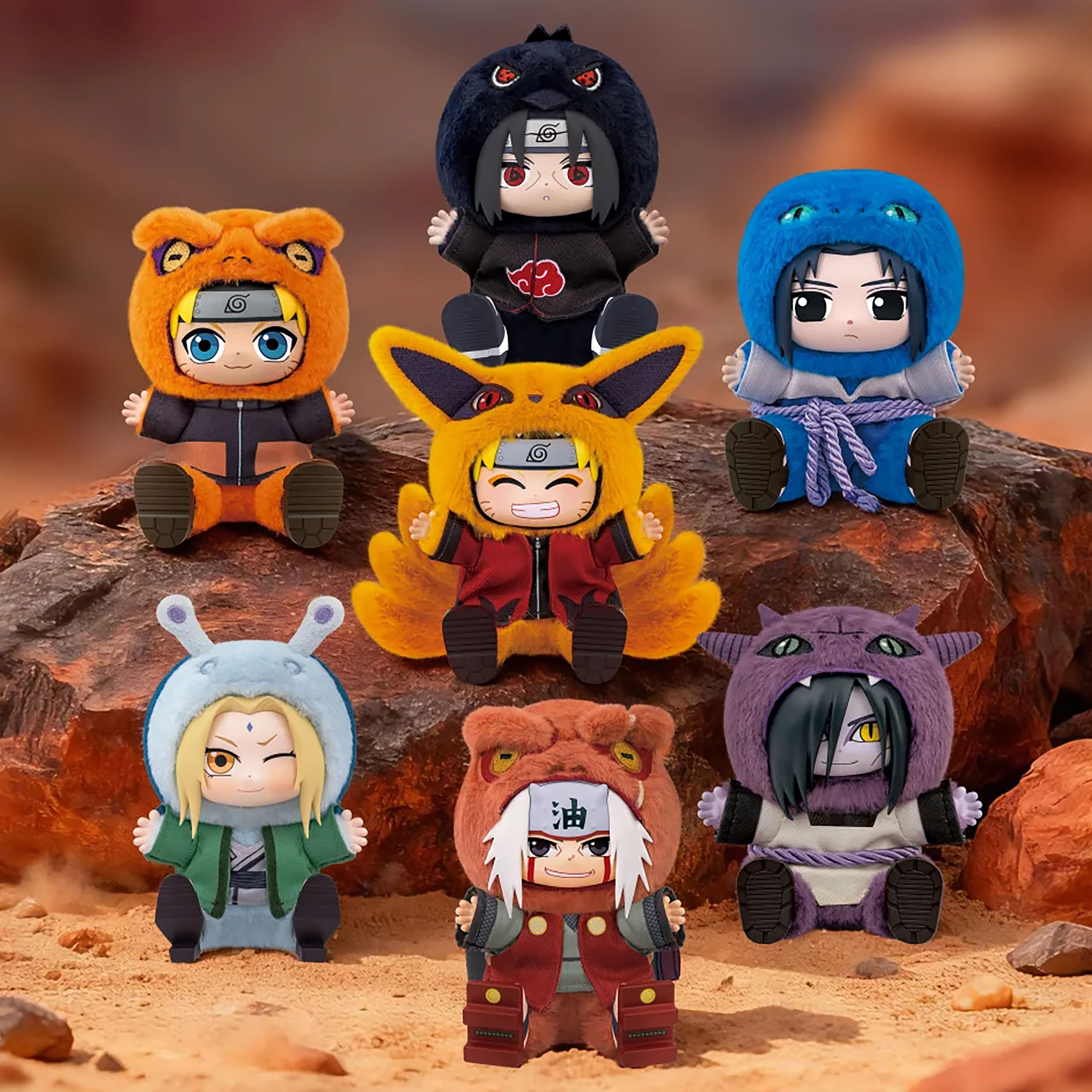 Naruto - Cute Beasts Mystery Plüsch Figur