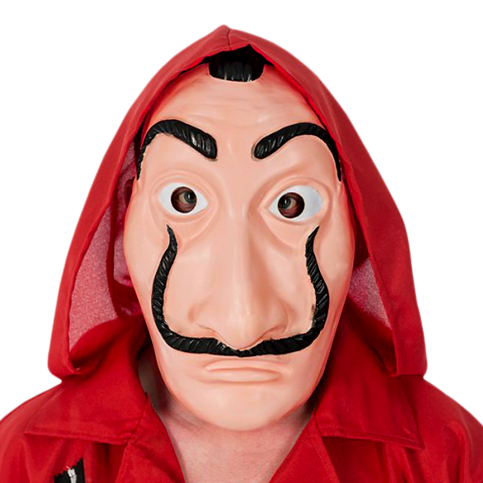 Salvador Kostuum Half-Masker voor La Casa de Papel Fans