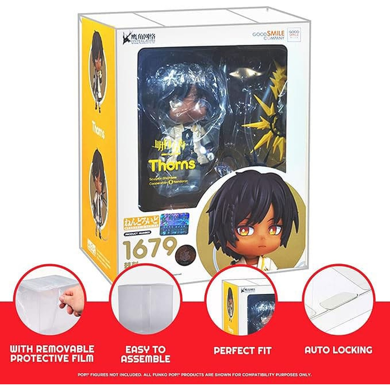 PET Gehäuse 10er-Pack für Nendoroid Actionfiguren