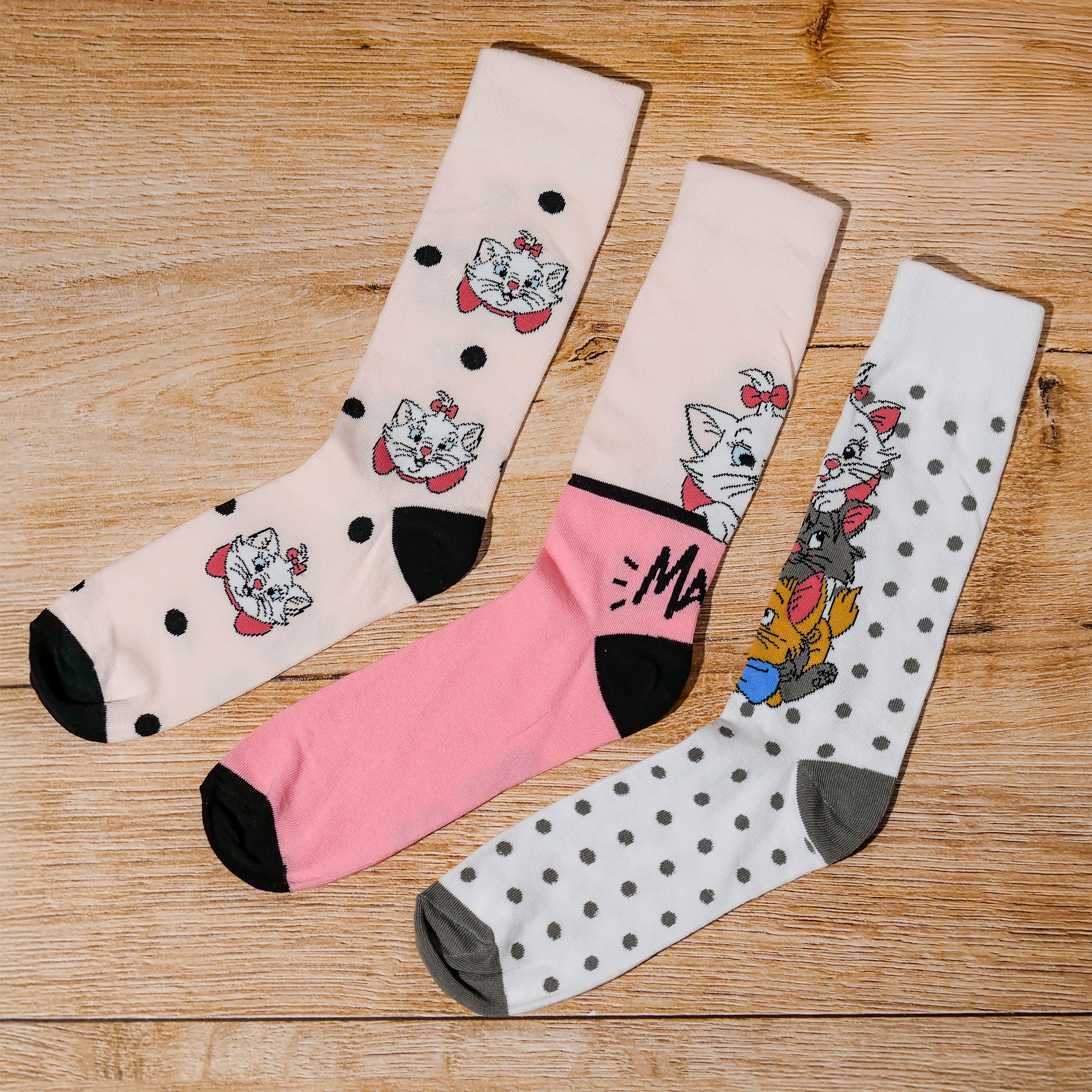 Aristocats - Set de 3 calcetines Marie