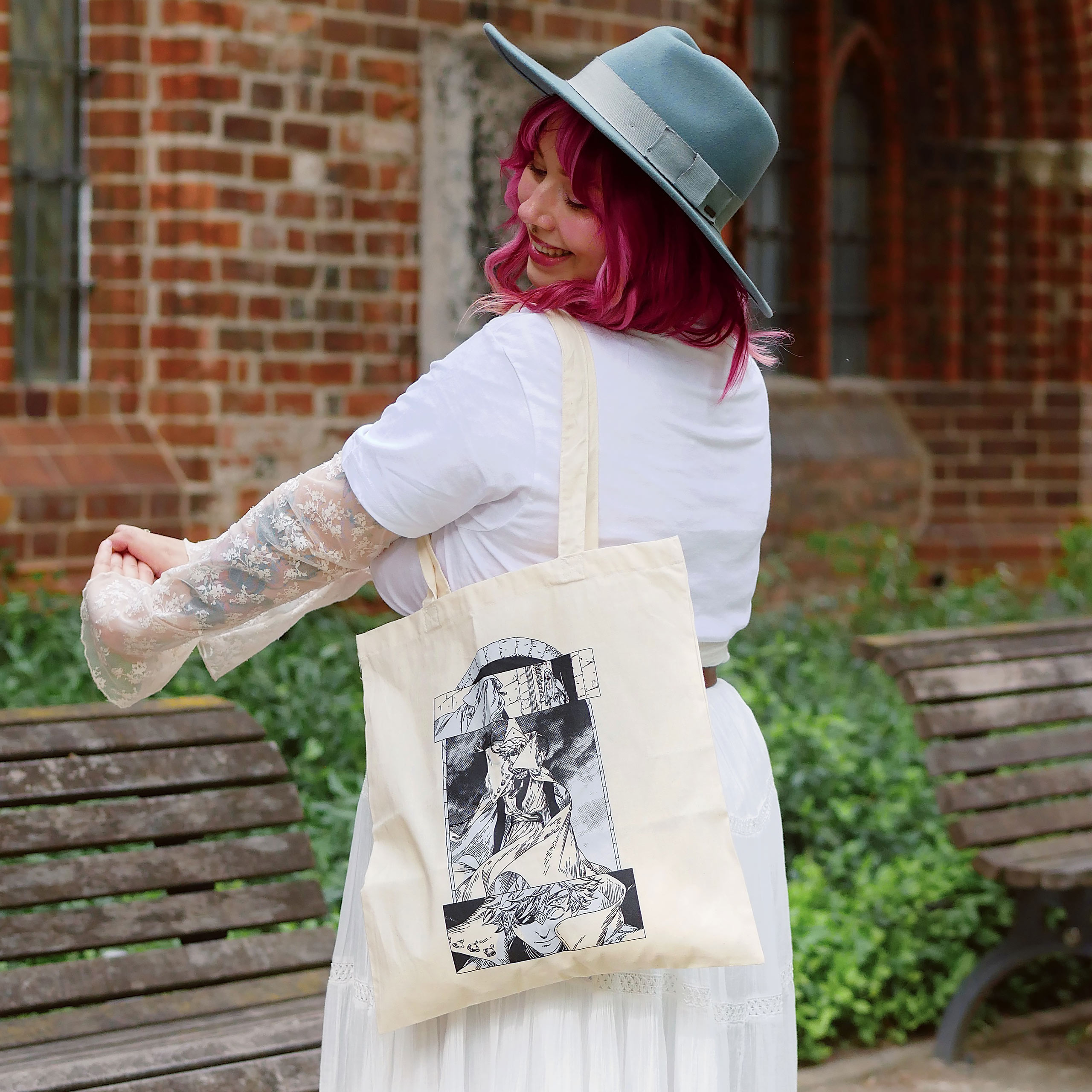 Qifrey tote bag for Atelier of Witch Hat fans