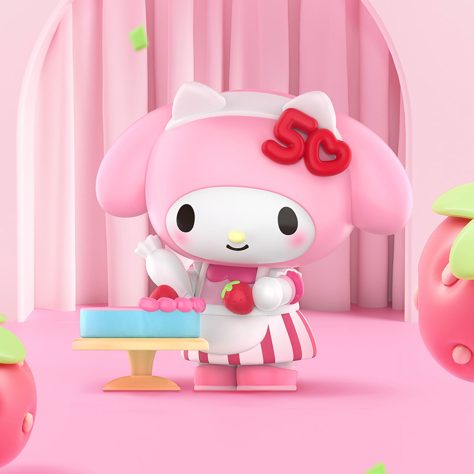 Sanrio - Personajes Hello Kitty 50th Anniversary Series POP MART Figura Misteriosa