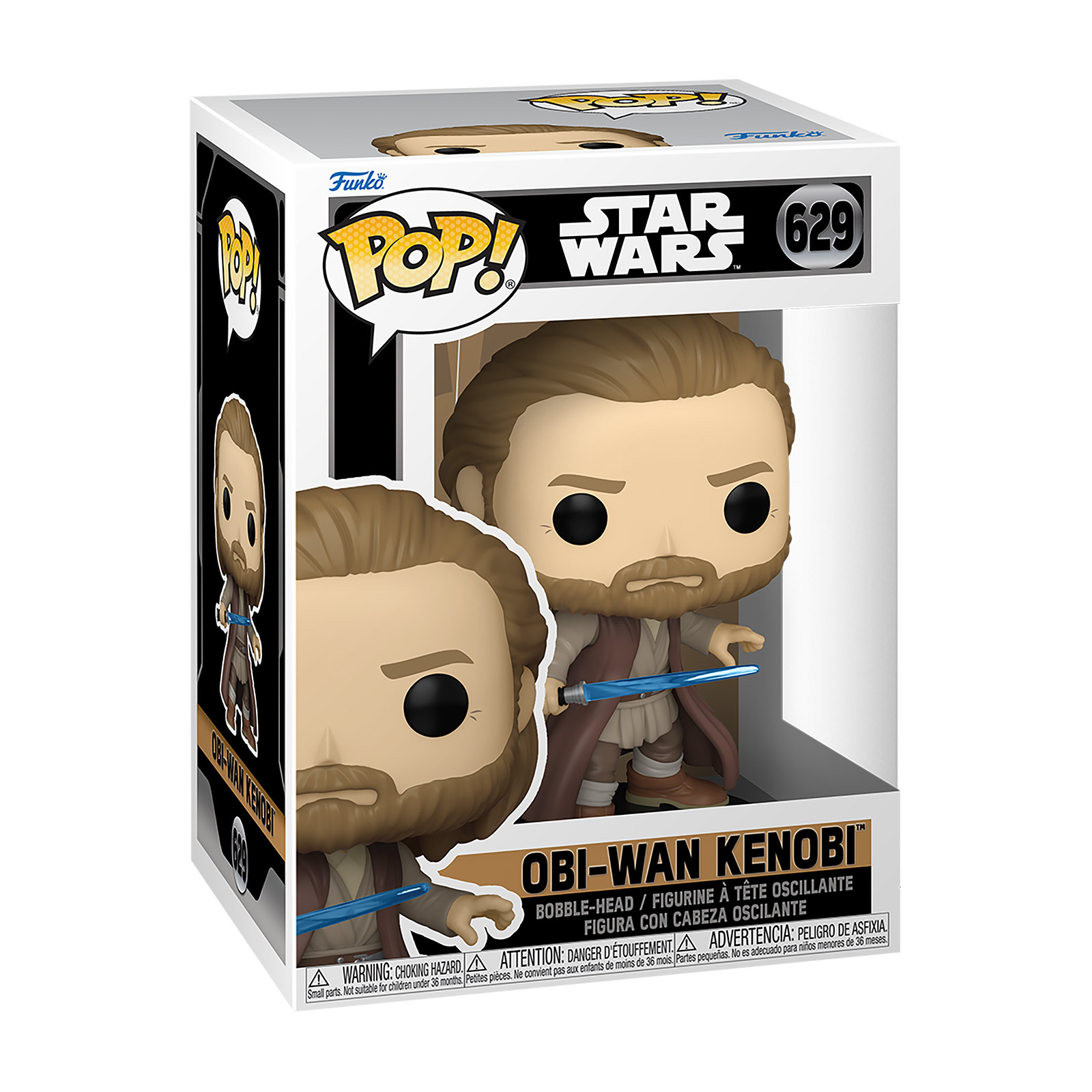 Obi-Wan Battle Funko Pop Wackelkopf-Figur - Star Wars Obi-Wan Kenobi