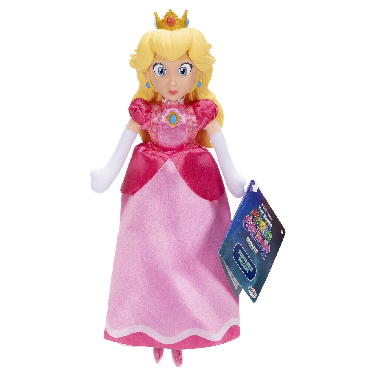 Peluche Princess Peach 23 cm – La película Super Mario Galaxy