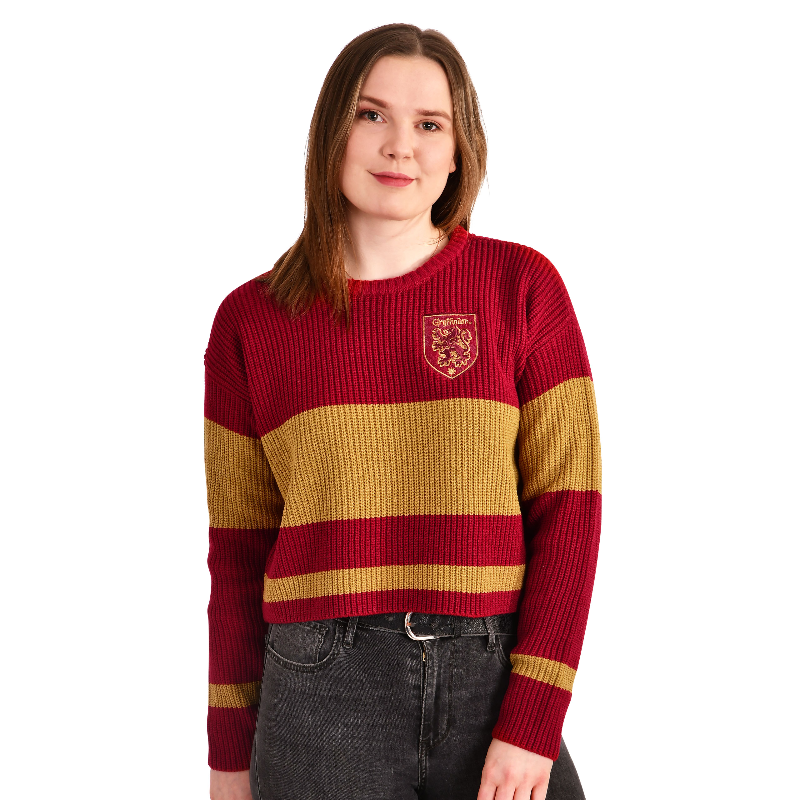 Harry Potter - Gryffindor Crop Sweater Damen