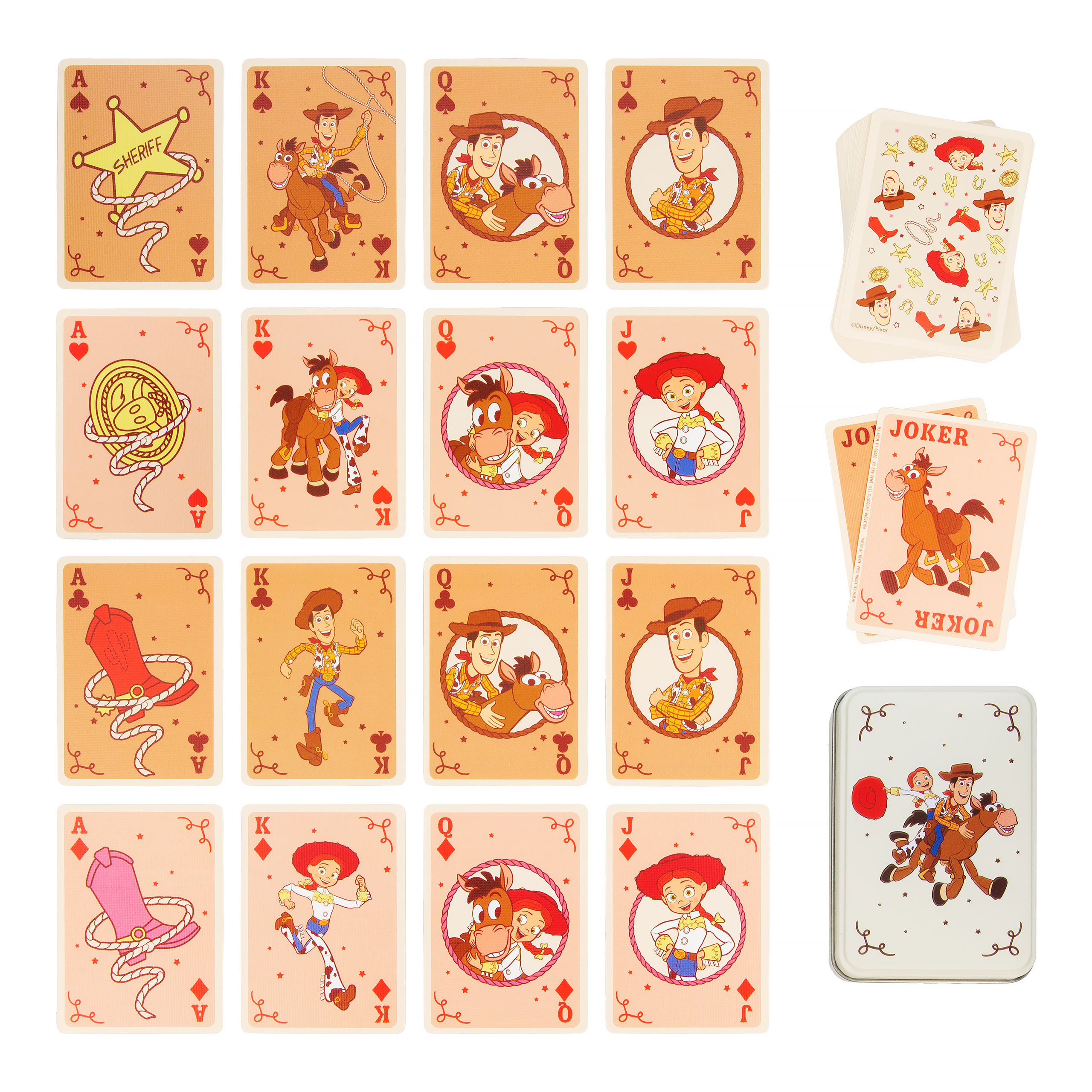 Toy Story - Baraja de cartas Cowboy