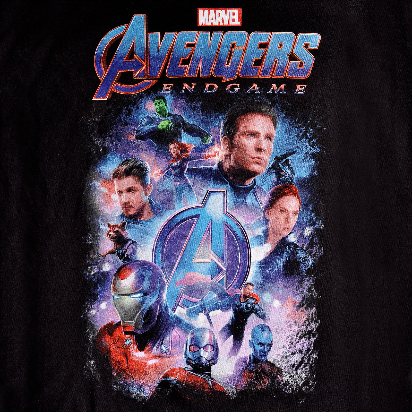 Avengers - T-shirt collage Endgame noir