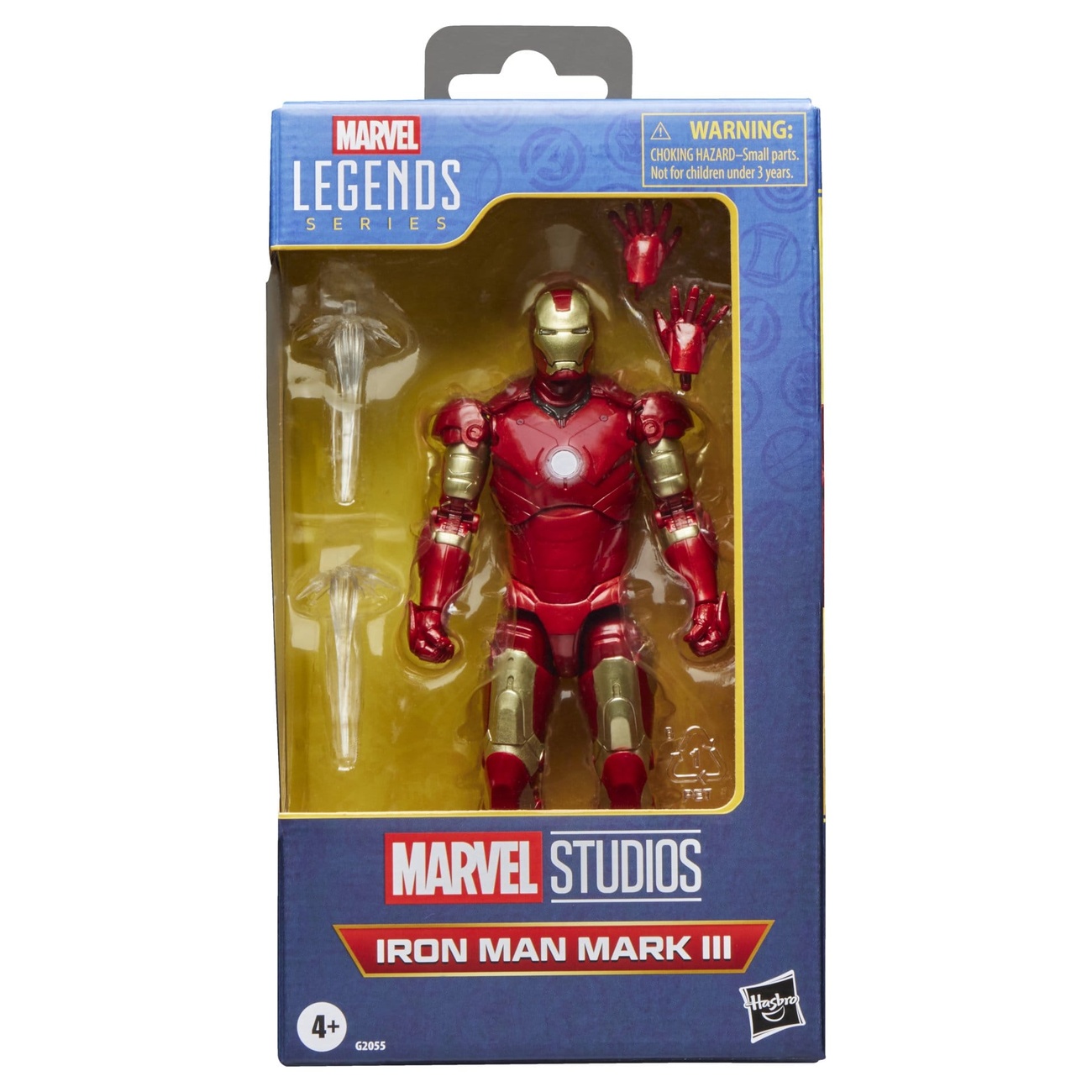 Iron Man Marvel Legends Series figura de acción Iron Man Mark III 15 cm