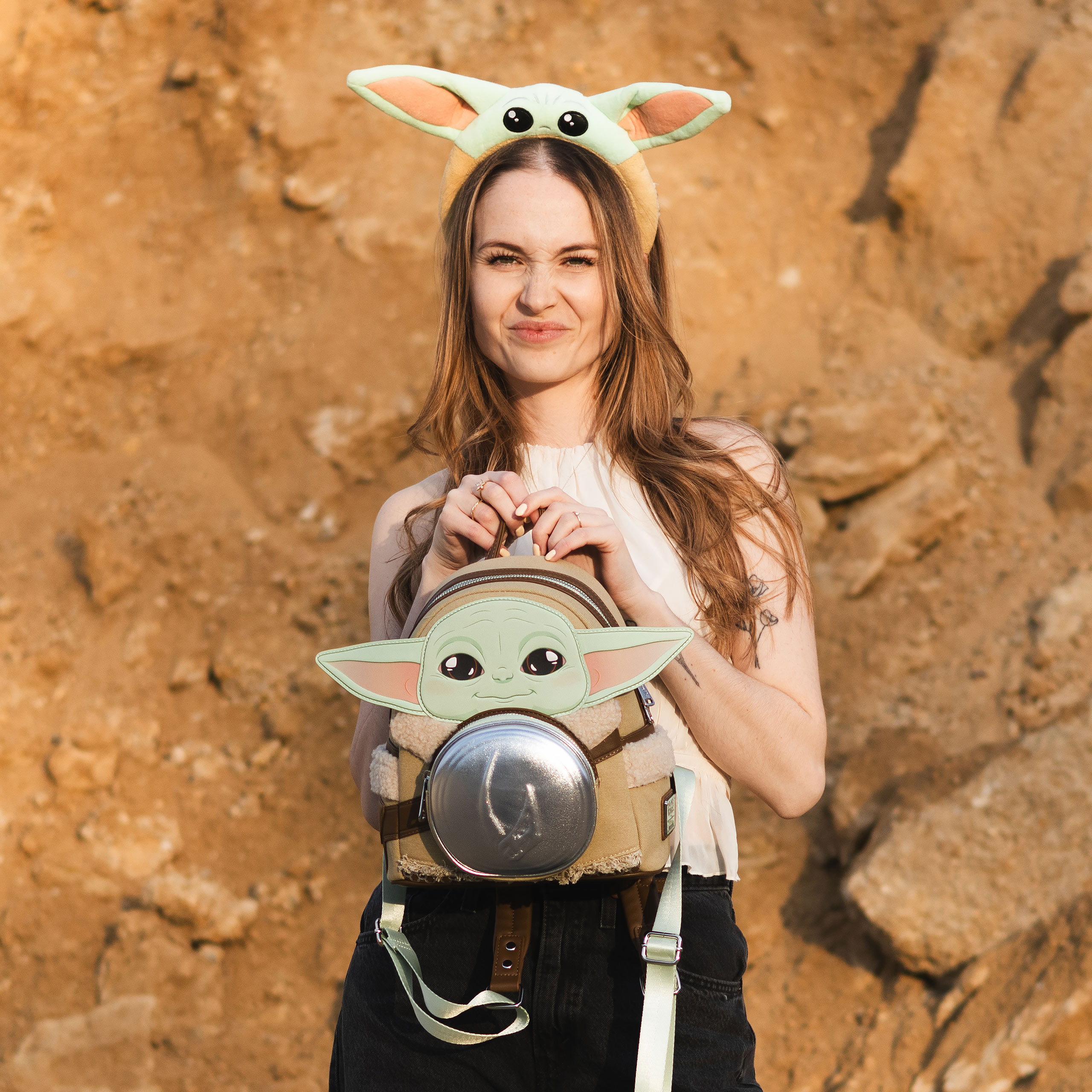 Grogu Sherpa Mini Rucksack - Star Wars The Mandalorian