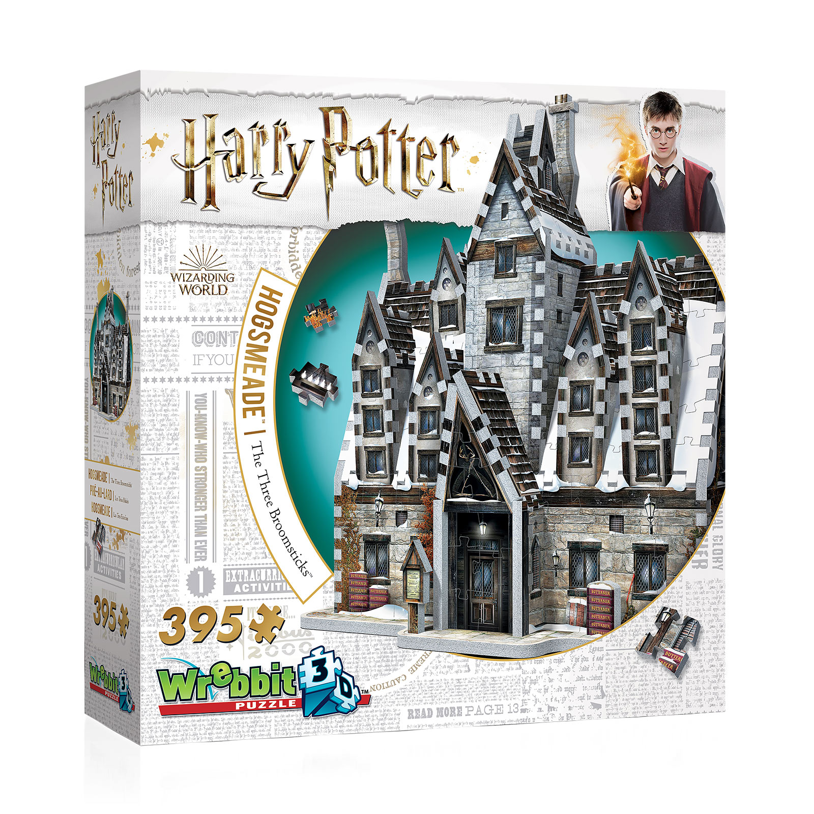 Harry Potter - Drei Besen 3D Puzzle