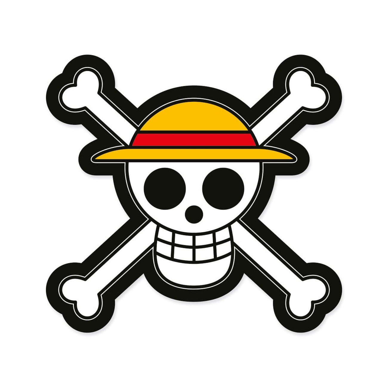 One Piece cuscino decorativo Jolly Roger 33 cm