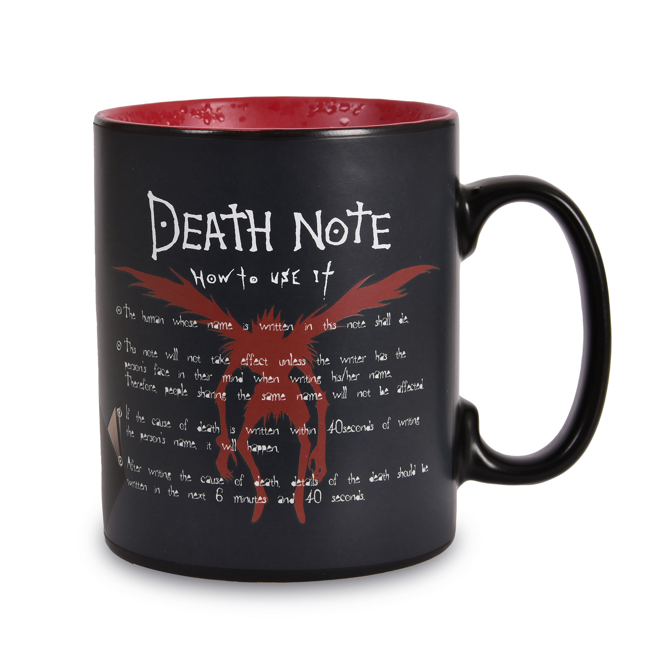 Death Note - Kira & Ryuk Thermoeffekt Tasse
