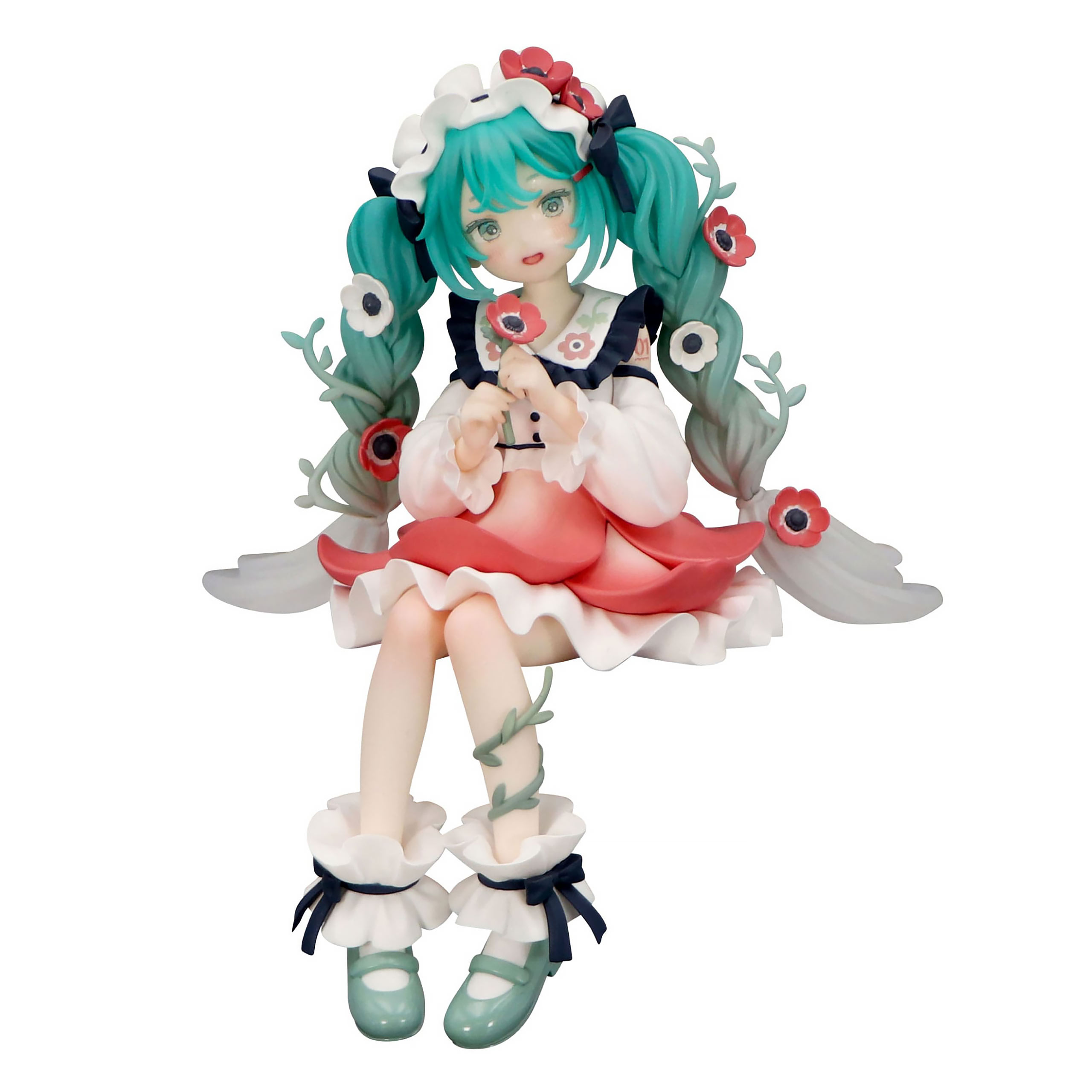 Hatsune Miku - Hada Flor Anémona Figura Noodle Stopper