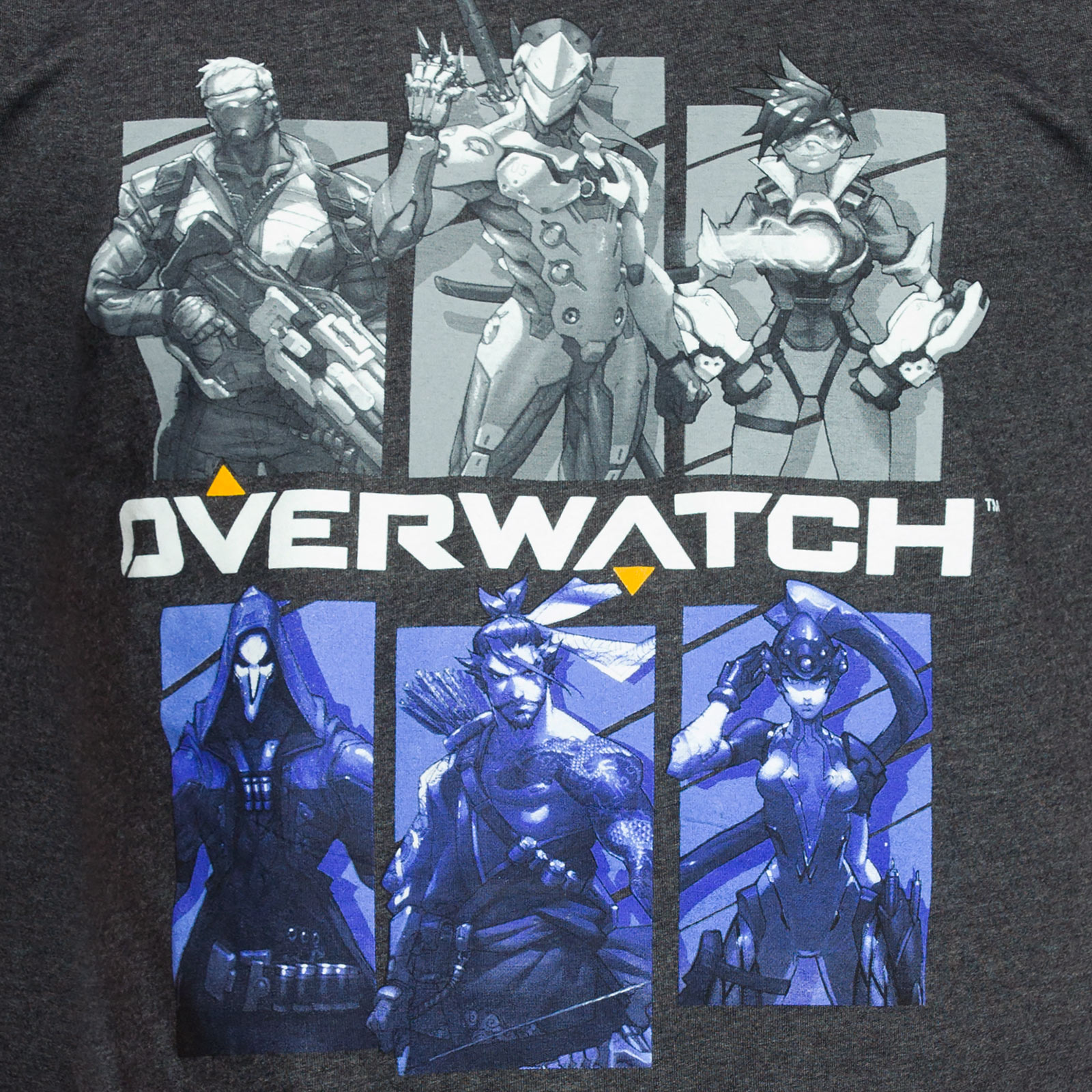 Overwatch - Bring Your Friends T-shirt grijs