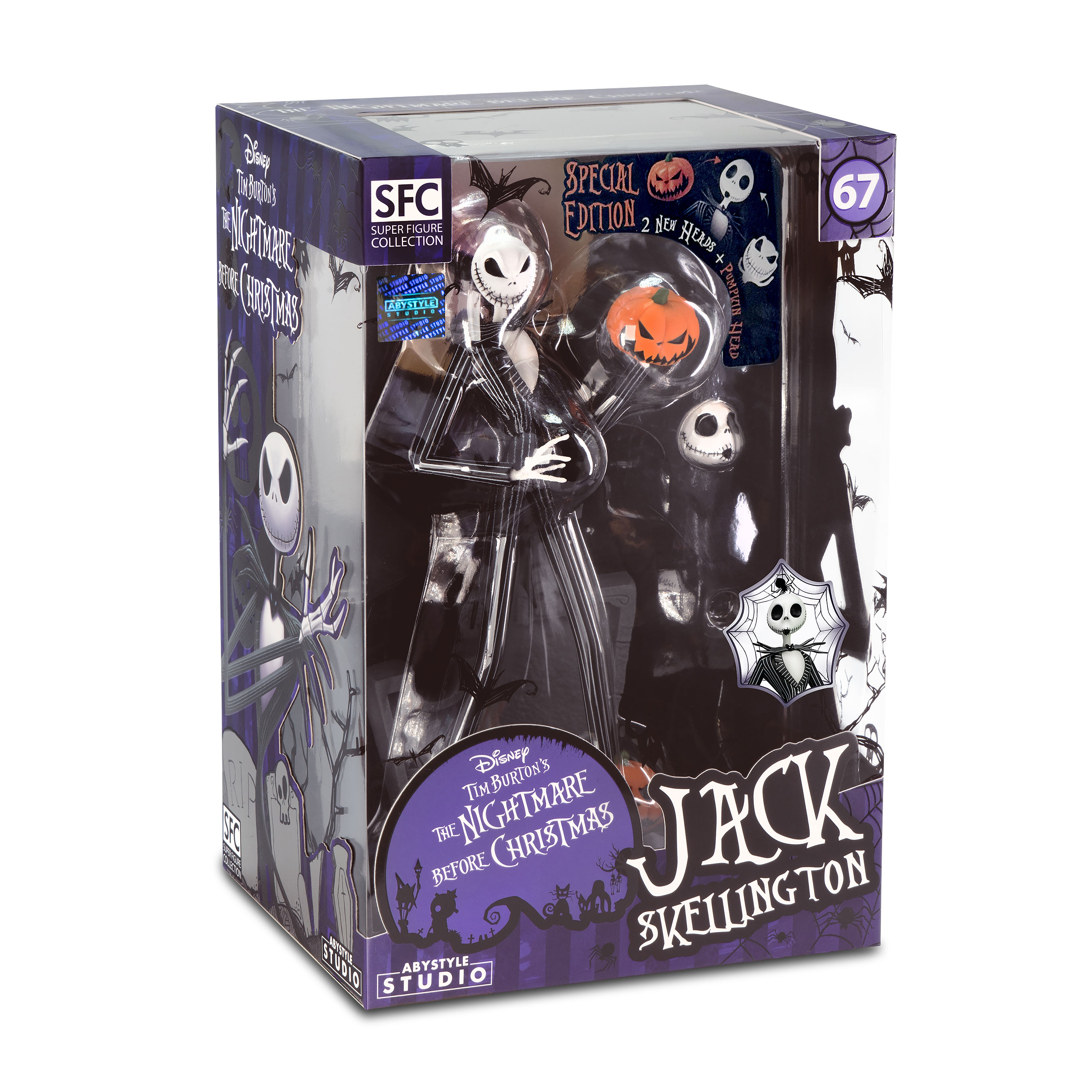 Nightmare Before Christmas - Jake Scary Smiling Face Figuur Speciale Editie