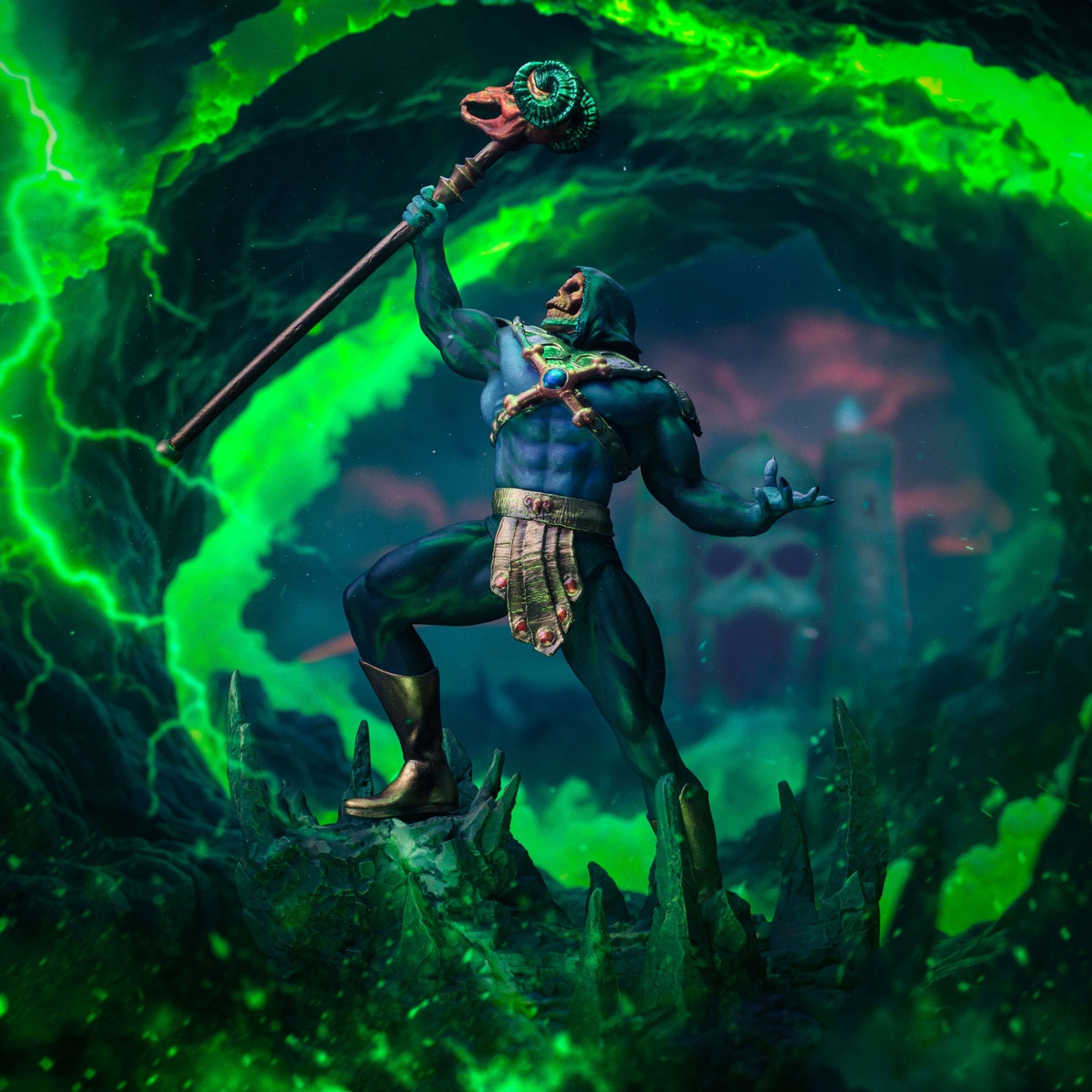 Masters of the Universe Figurka Art Scale 1/10 Skeletor Disco Ver. 28 cm heo exclusive