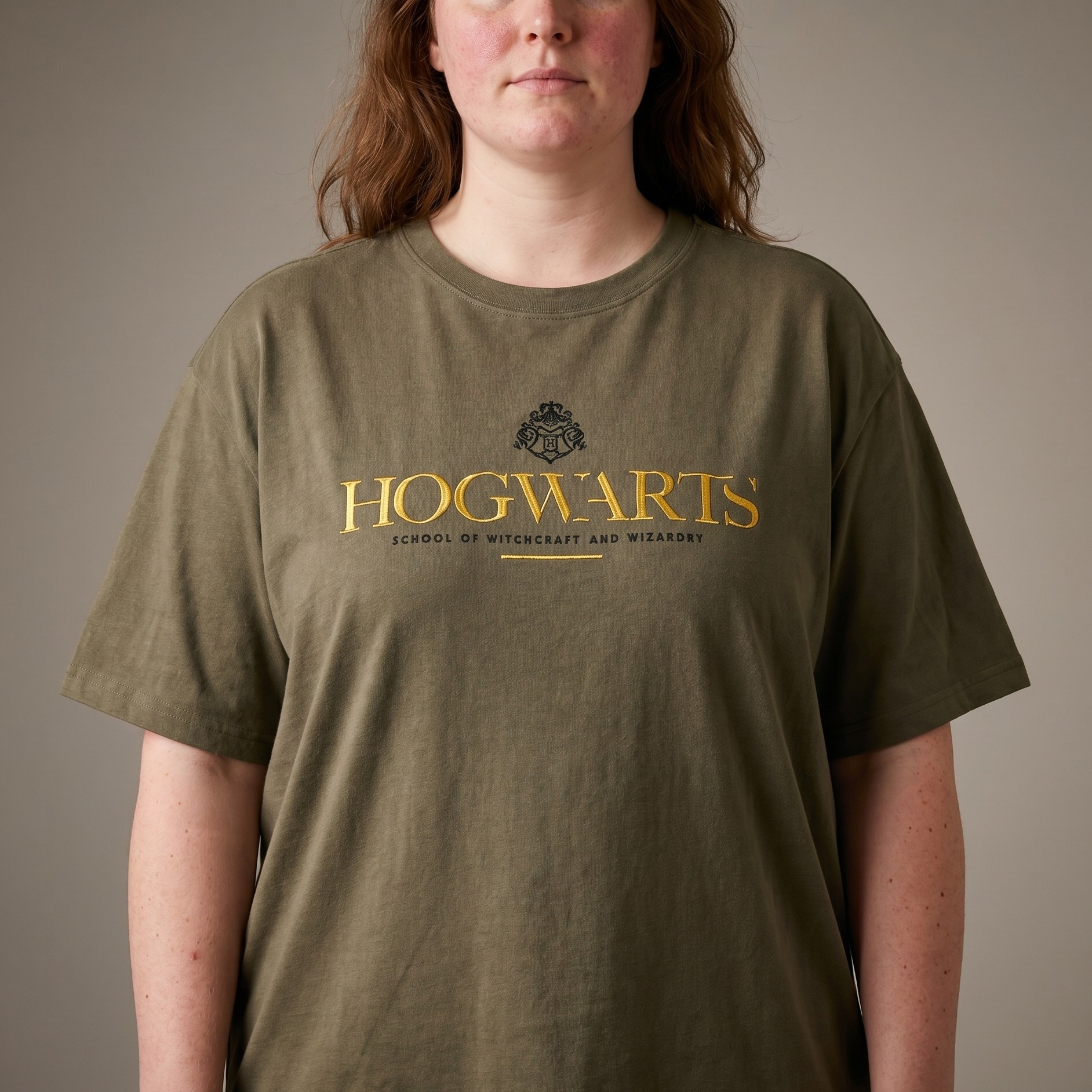 Harry Potter - koszulka oversize Hogwarts