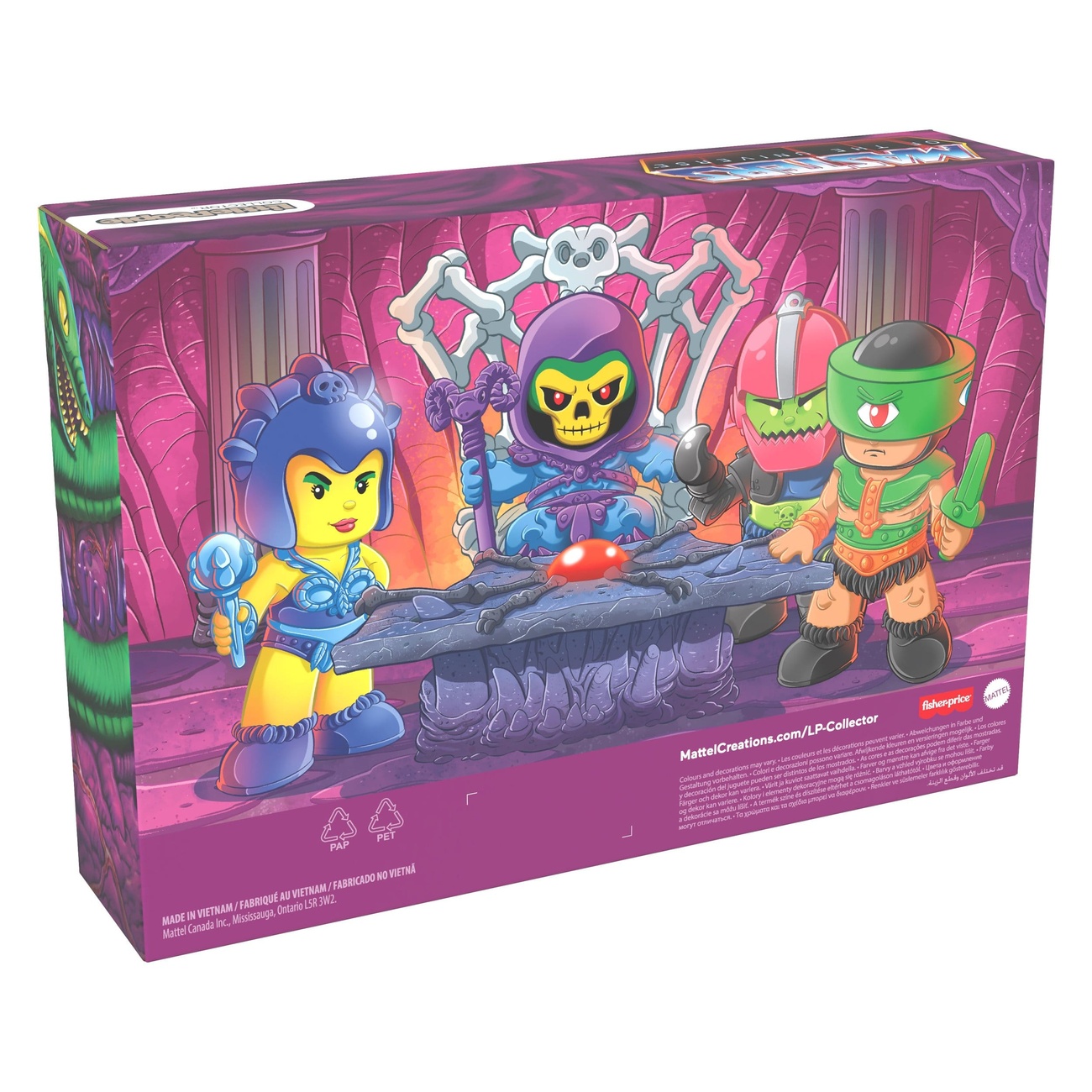 Masters of the Universe Little People Collector Mini Figures 4-Pack Evil Warriors 7 cm