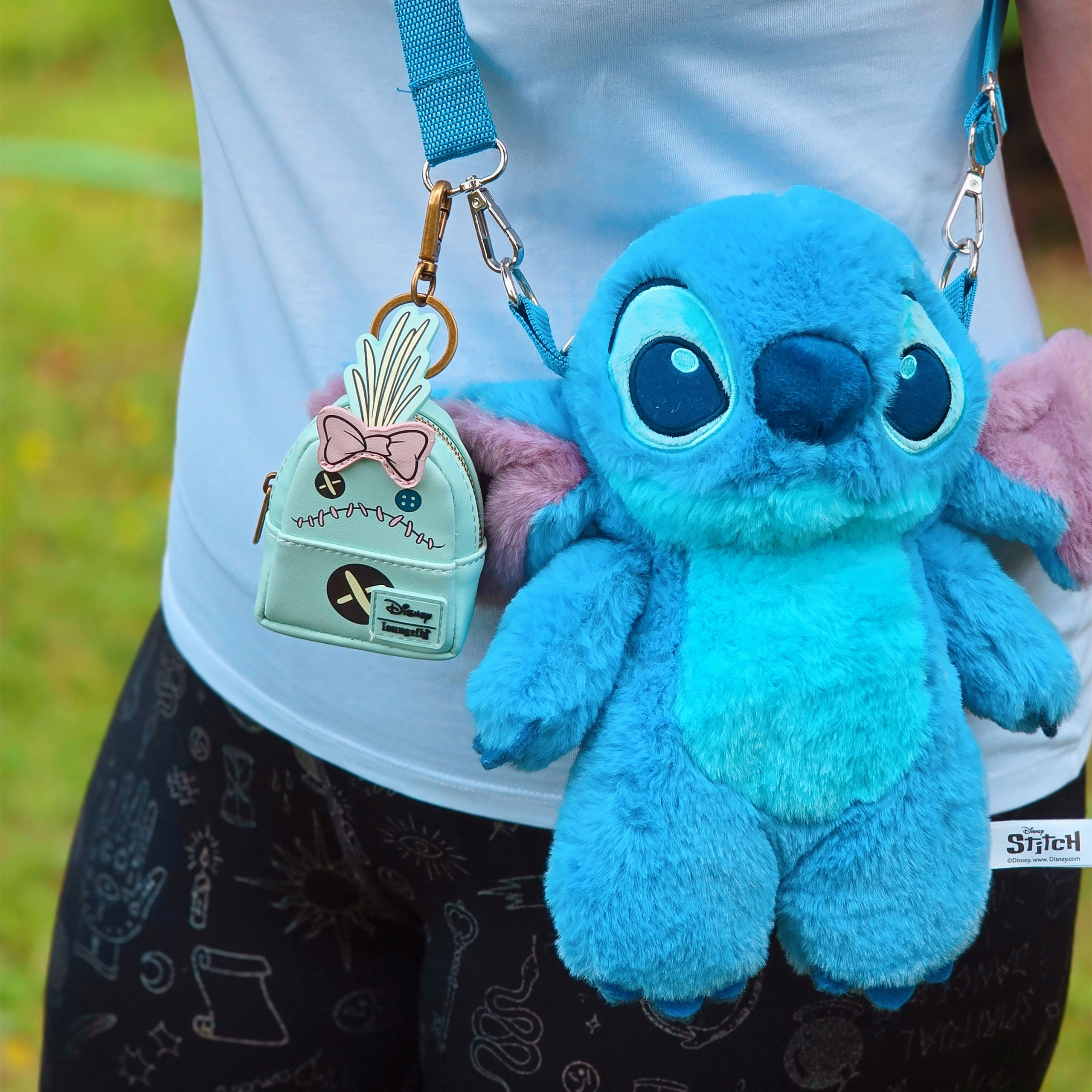 Sac bandoulière en peluche Stitch - Lilo & Stitch