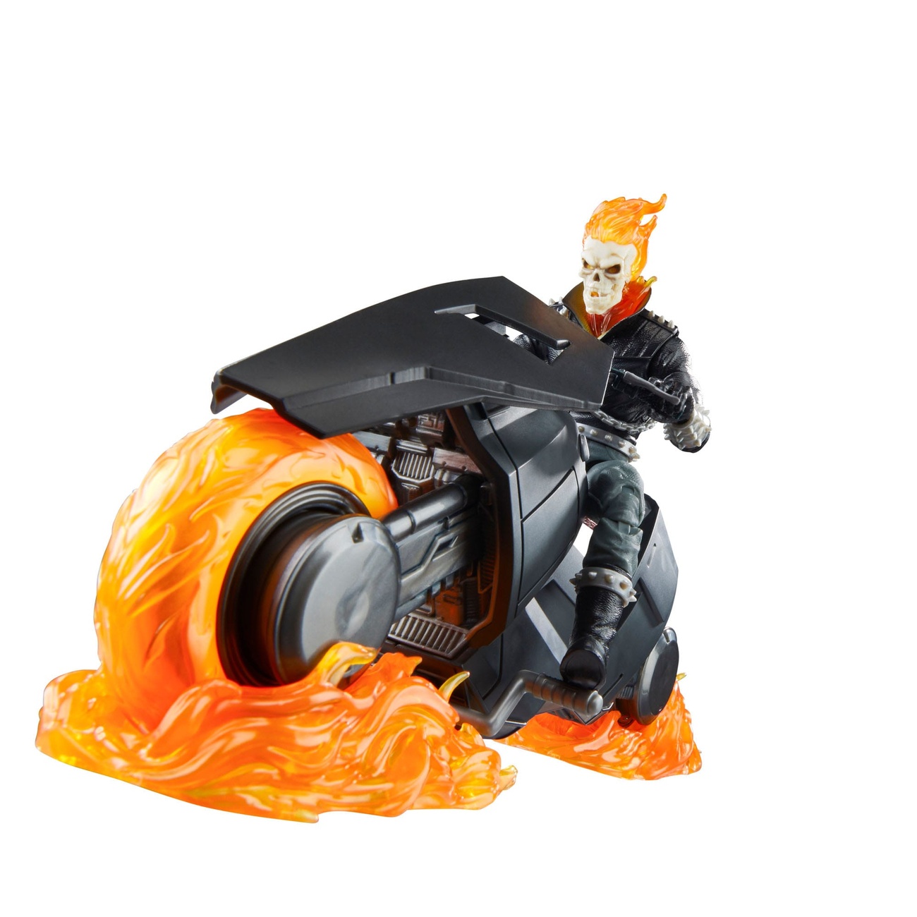 First Ghost Rider Toy Marvel 85th Anniversary Marvel Legends Action Figure with Vehicle Ghost ...