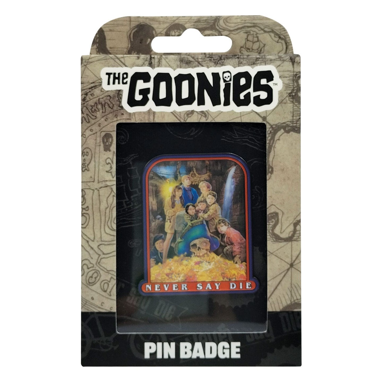 The Goonies Pin 40th Anniversary Never Say Die