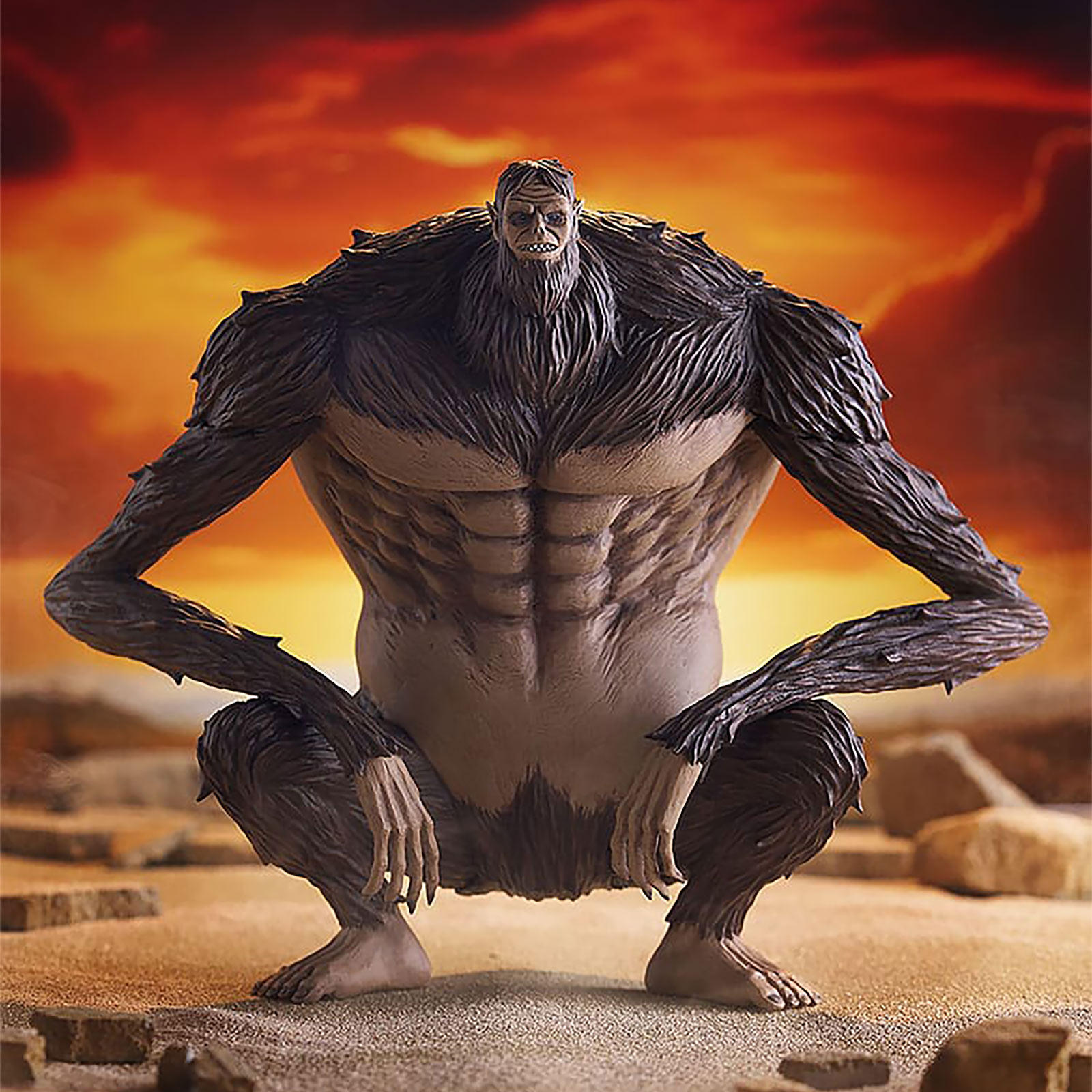 Attack on Titan - Zeke Yeager Figur Beast Titan Version