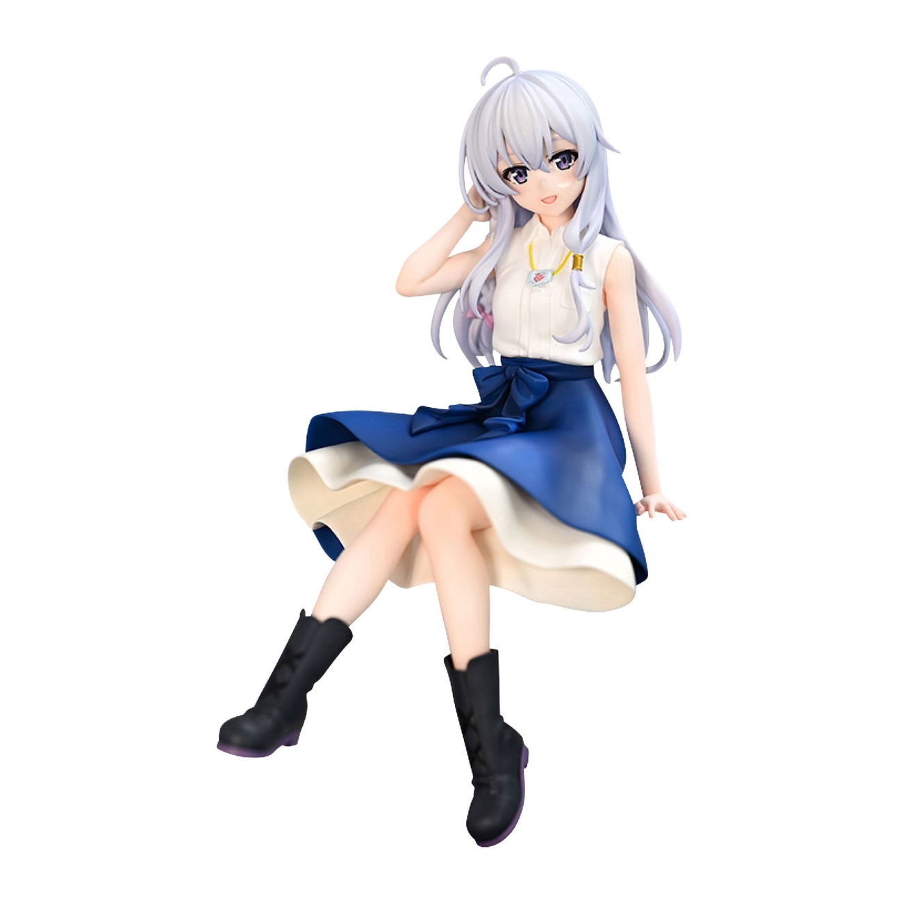 Wandering Witch: The Journey of Elaina – Figurka Noodle Stopper PVC Elaina z Rozkloszowaną Spódnicą Ver. 14 cm