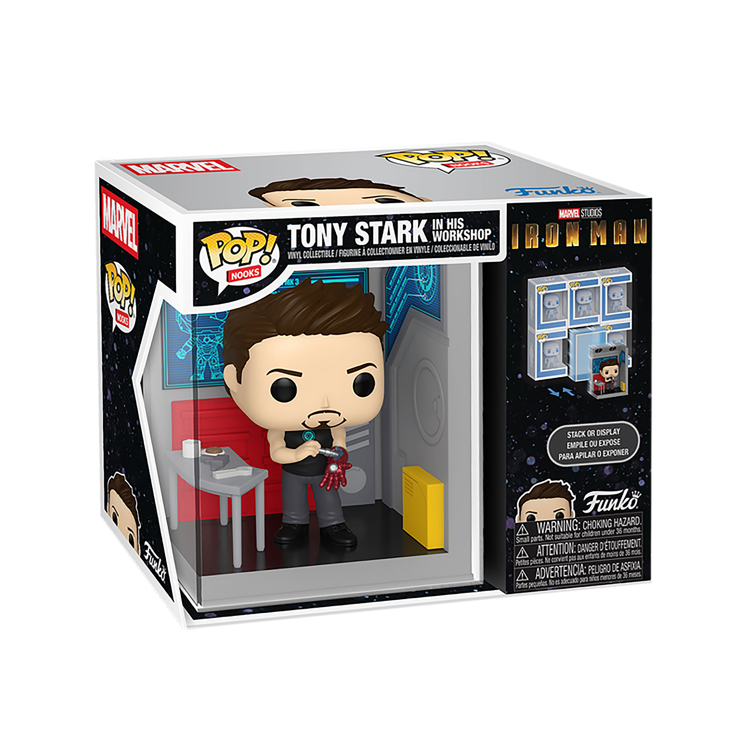 Iron Man - Atelier de Tony Funko Pop Nooks Diorama