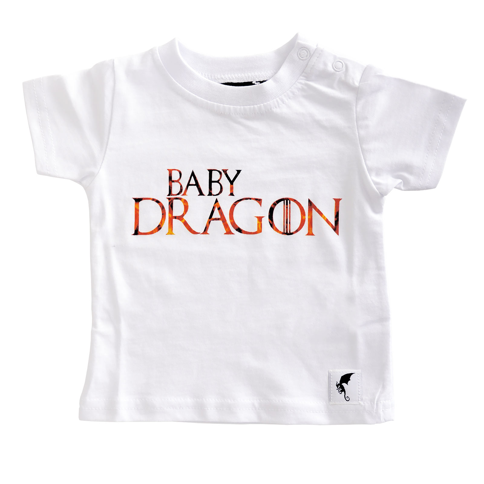Baby Dragon - Kinder T-Shirt weiß