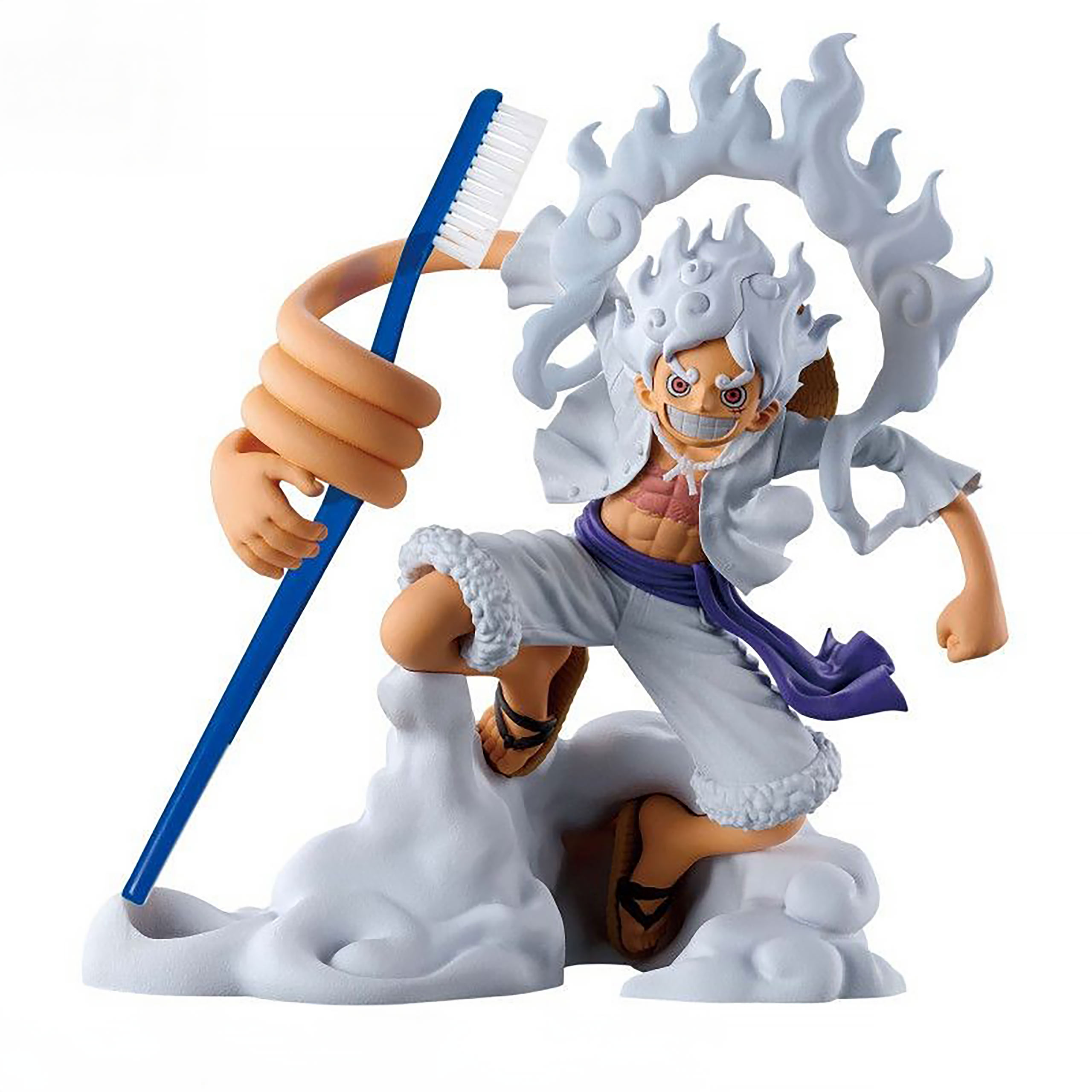 One Piece: Gear 5 - Figura de Monkey D. Luffy portapapeles