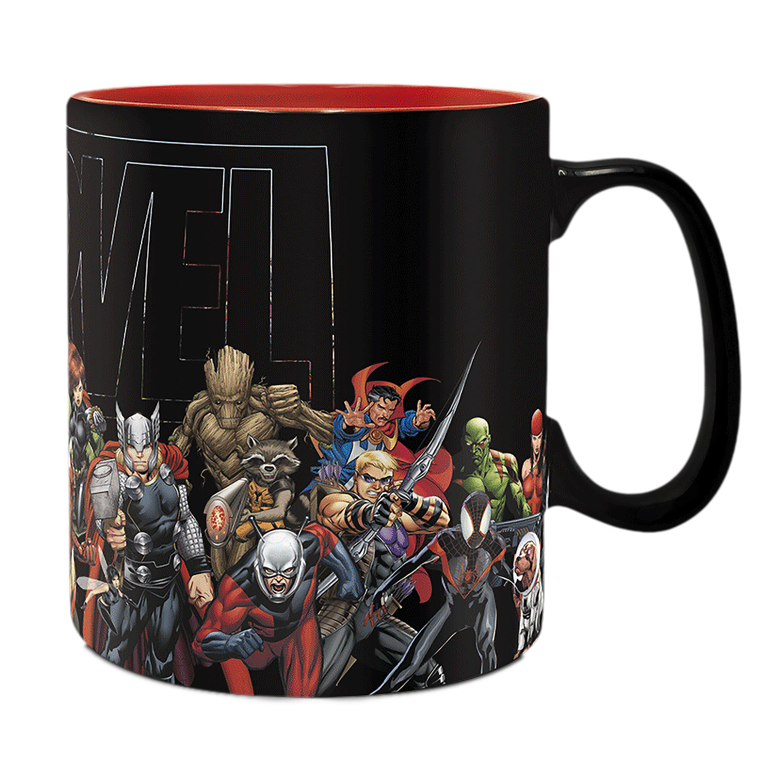 Marvel - Heroes Thermo Effect Mug