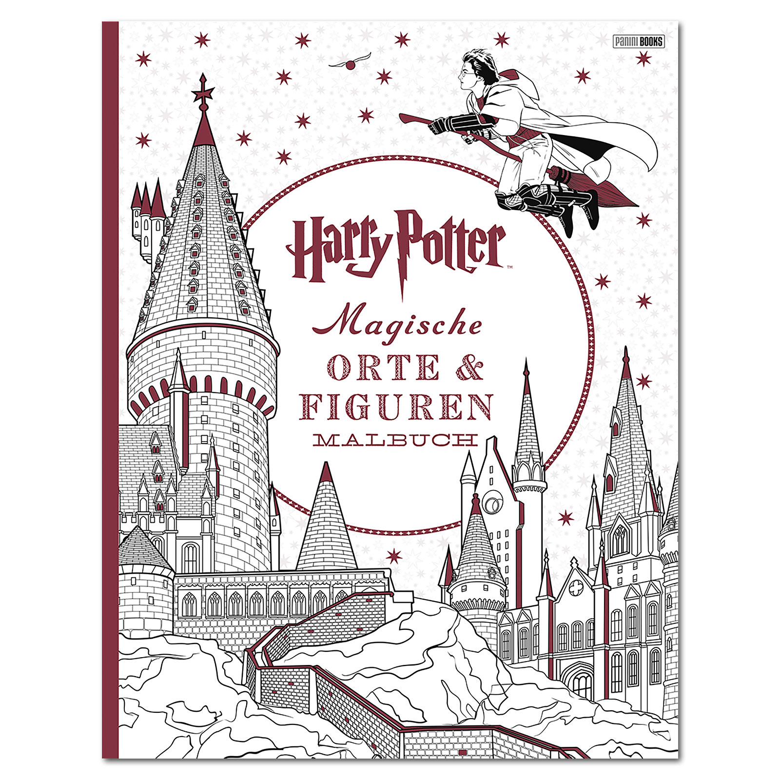 Harry Potter - Livre de coloriage des lieux et personnages magiques