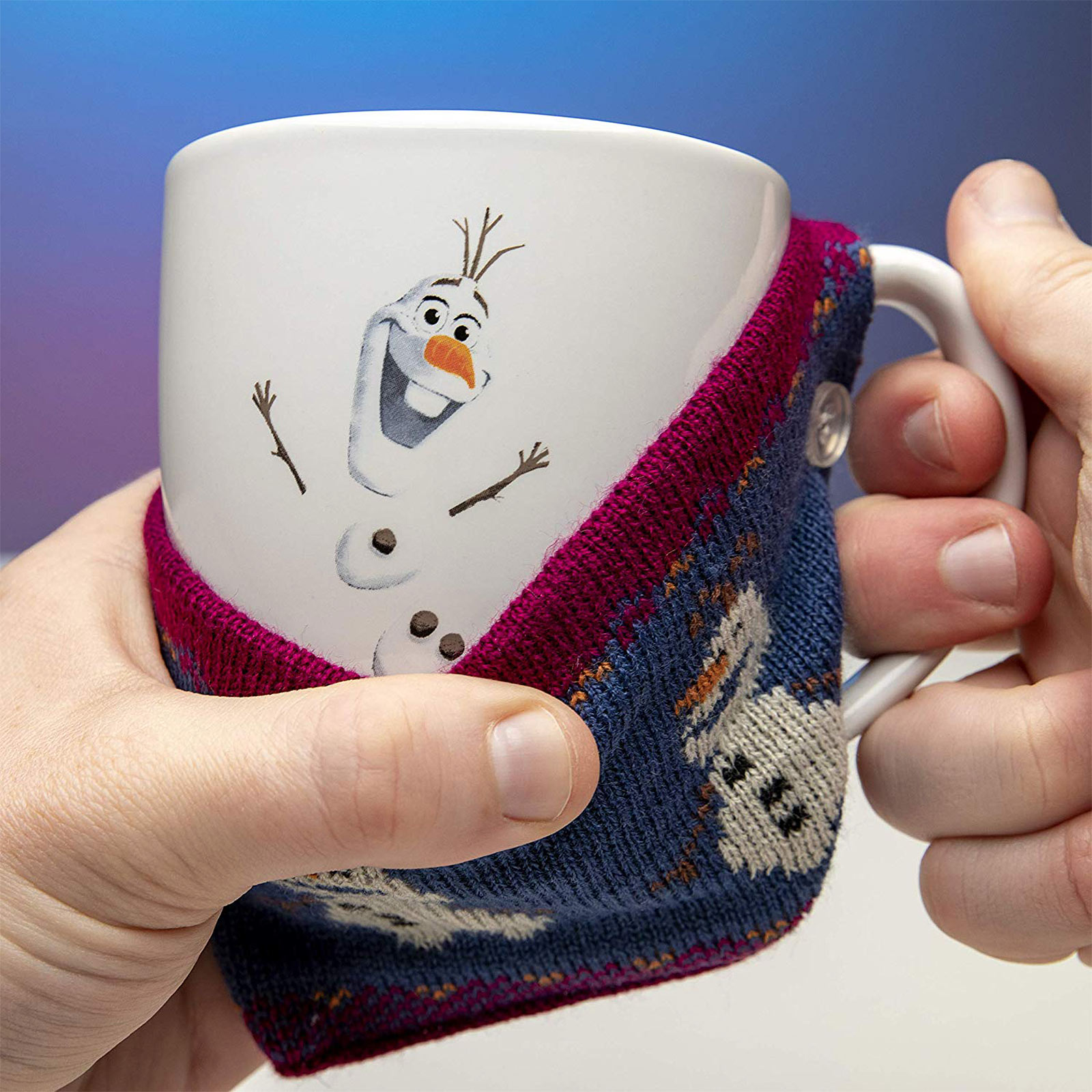 Frozen - Tasse Olaf avec chauffe-tasse
