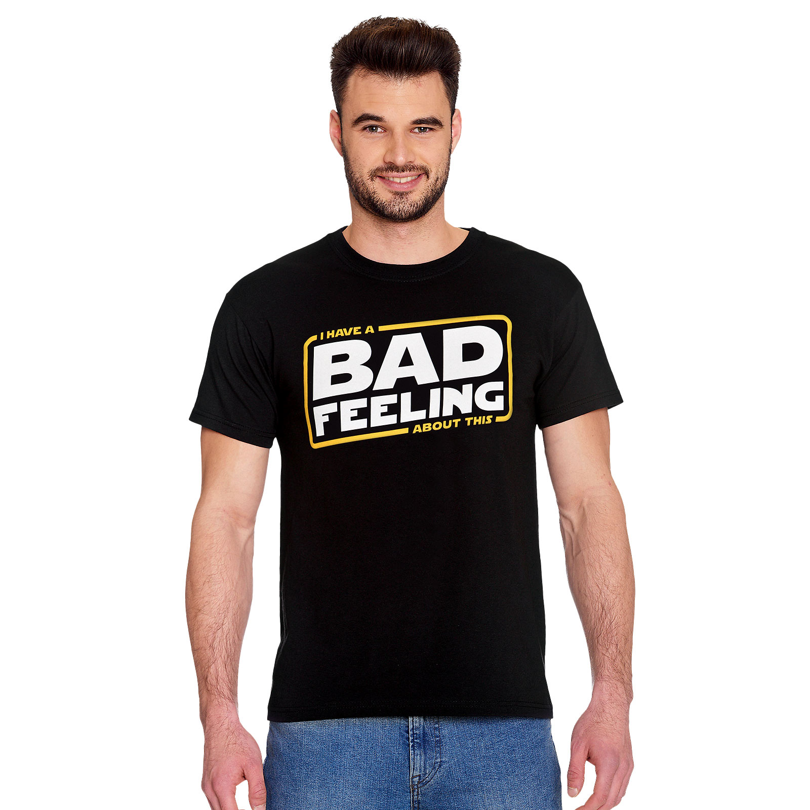 T-shirt Bad Feeling pour les fans de Star Wars noir