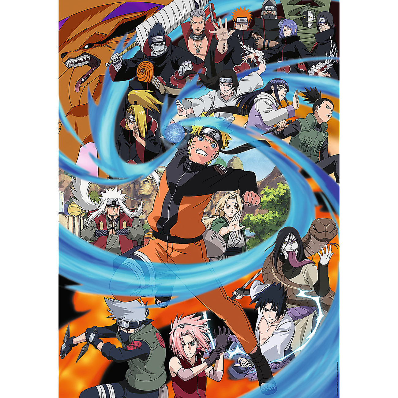 Naruto Shippuden - Groep Puzzel