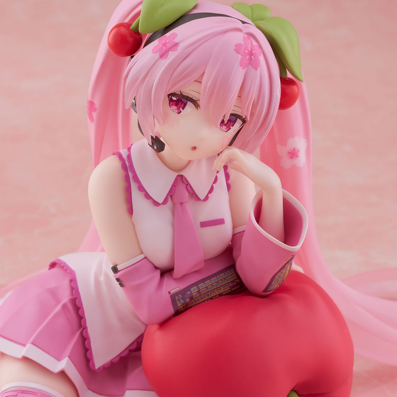 Hatsune Miku - Sakura Miku Desktop Cute Figur Cherry Cushion Version