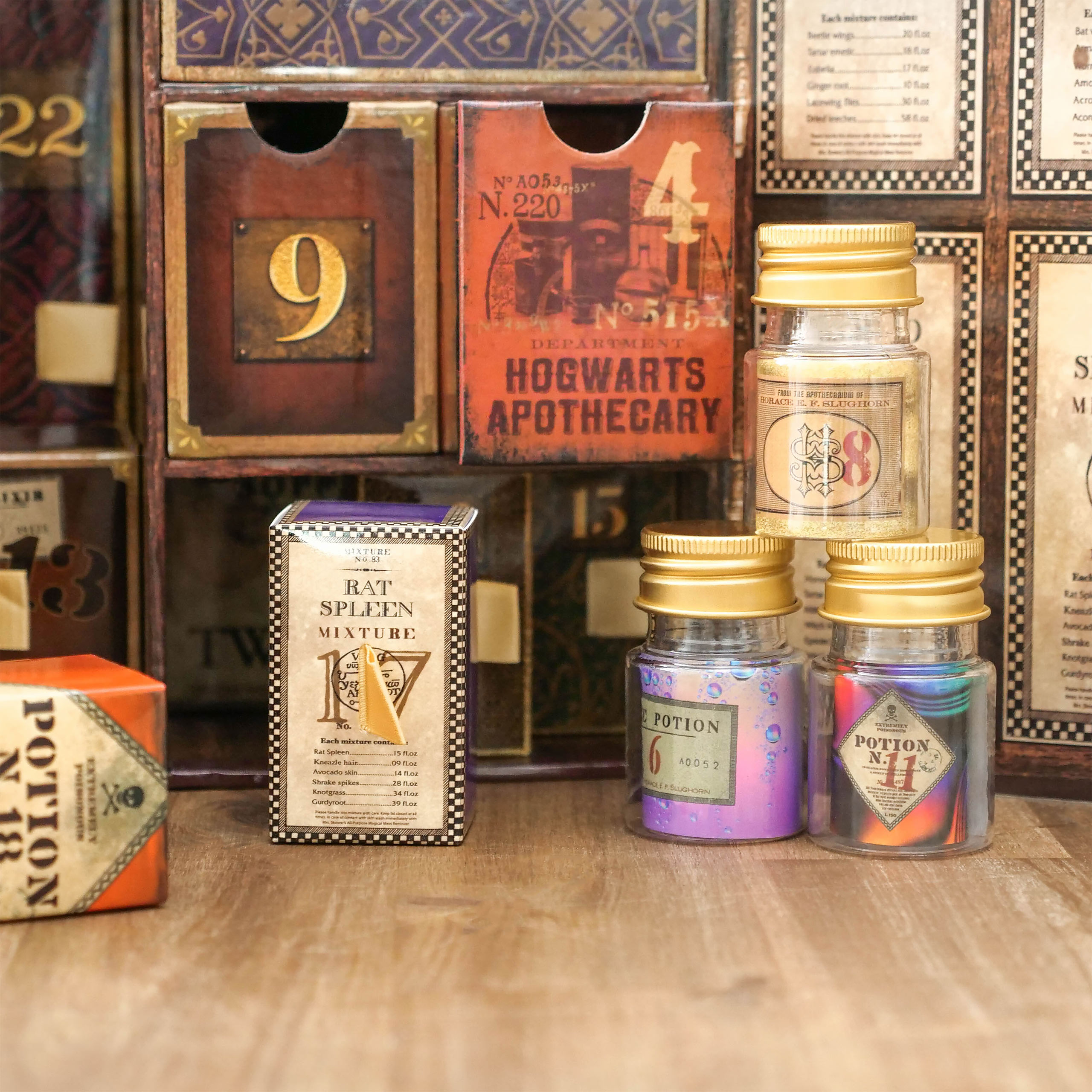Harry Potter - Adventskalender in Geschenkbox