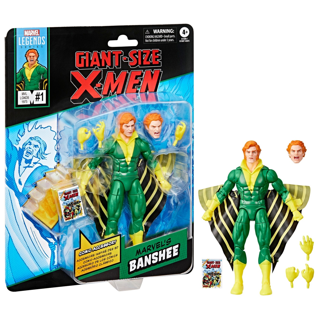 Giant-Size X-Men Marvel Legends Action Figure Marvel's Banshee 15 cm