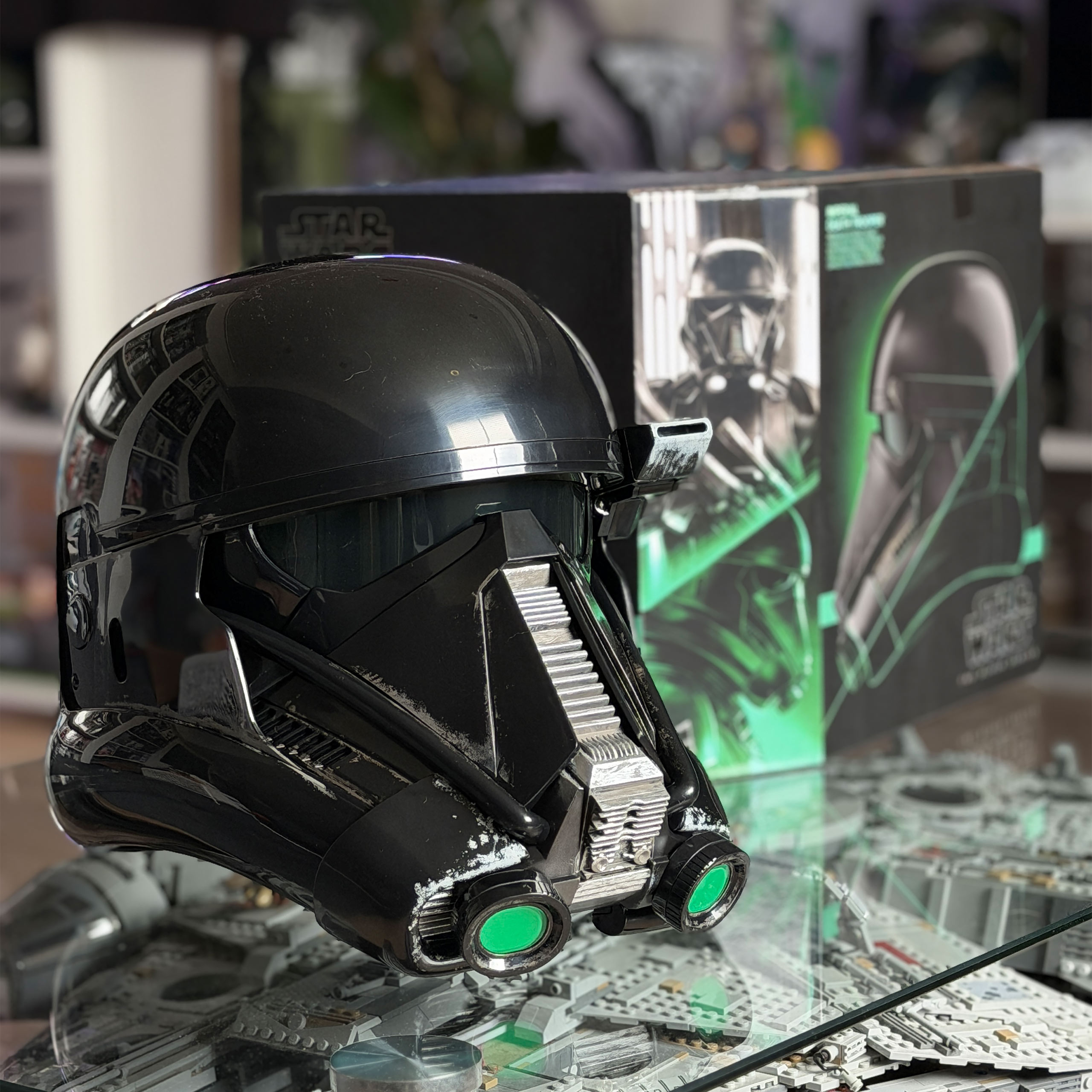 Star Wars - Imperial Death Trooper Black Series Helmet Replica with Light