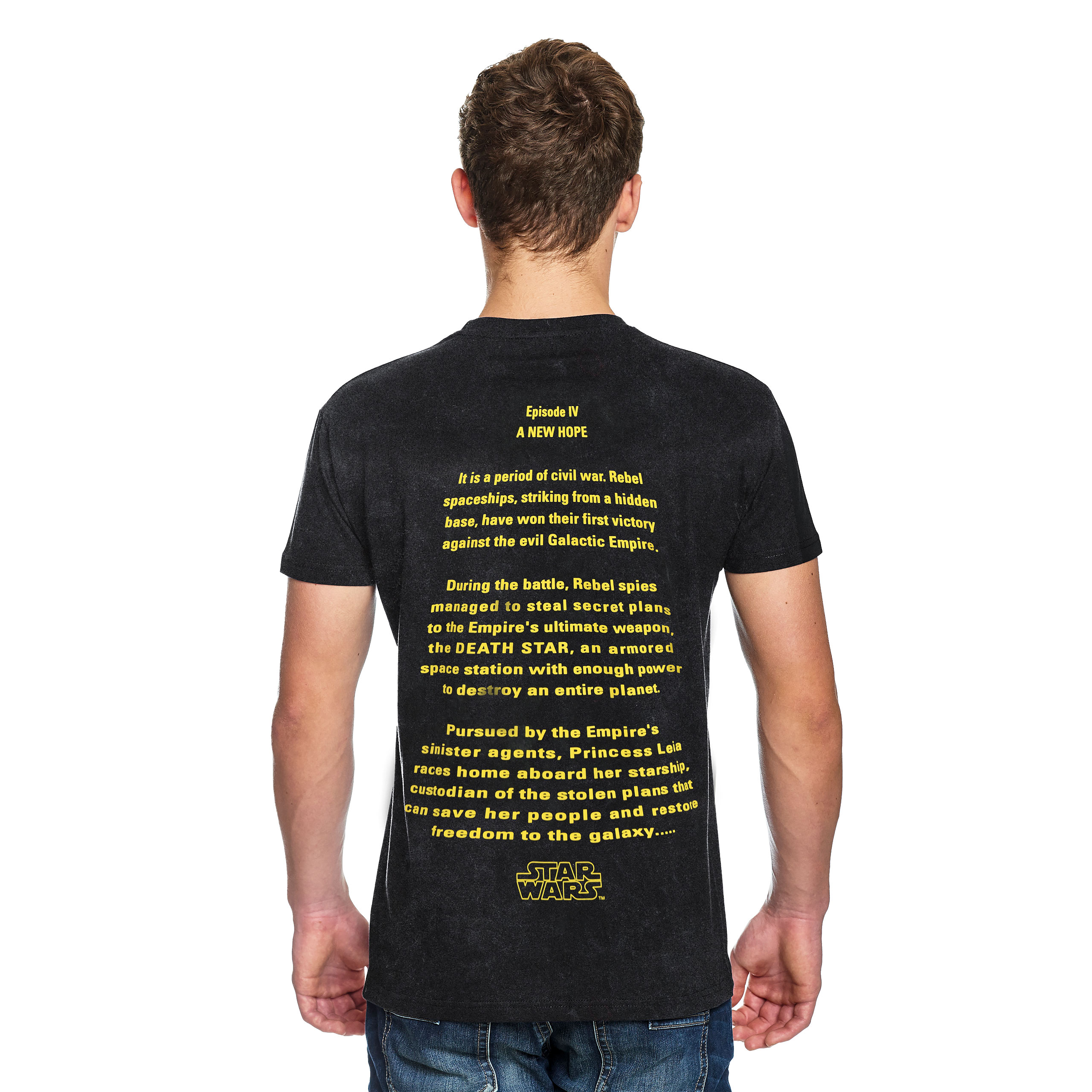 Star Wars - Logo T-Shirt Grijs